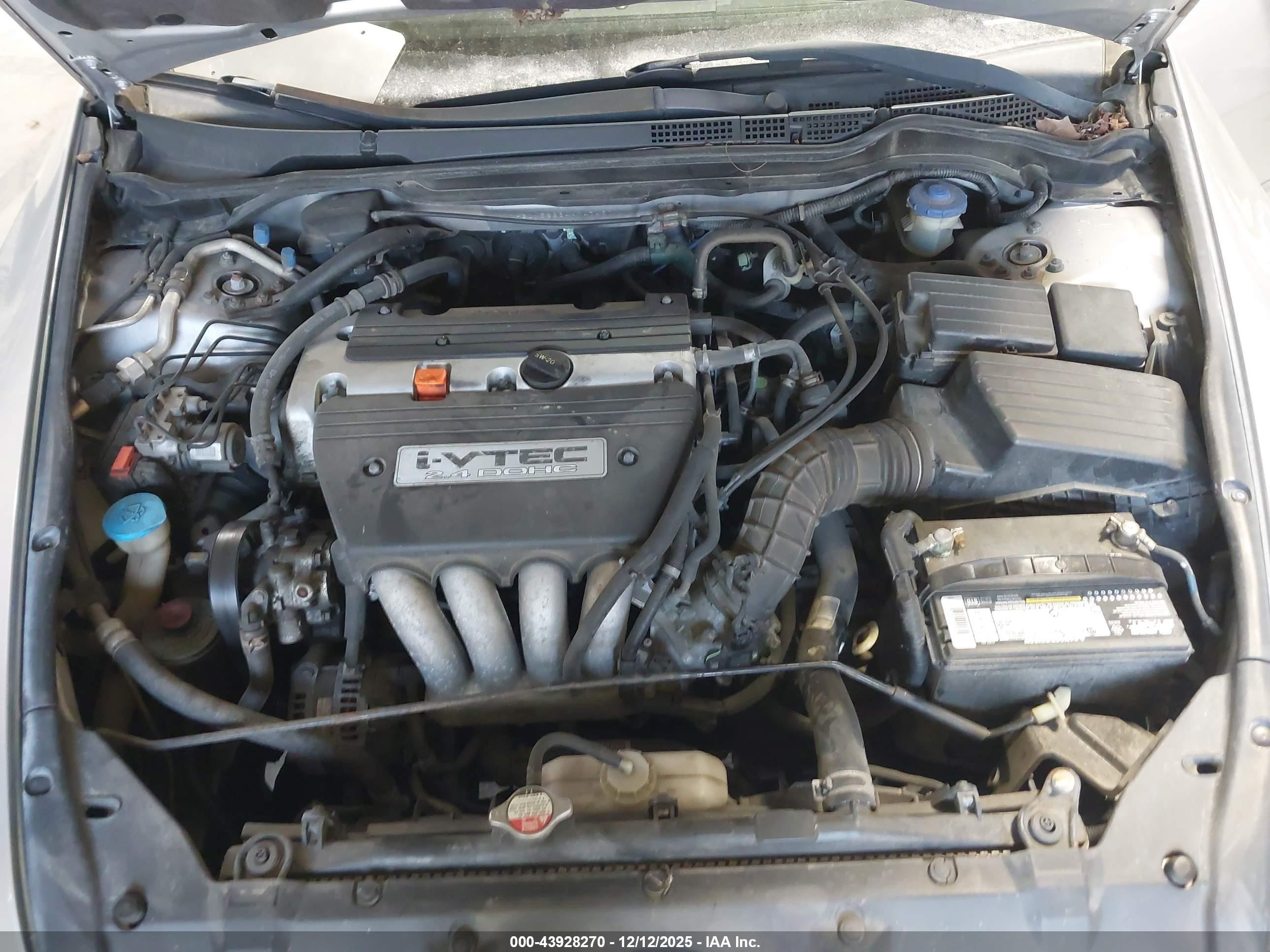 2004 Honda Accord 2.4 Ex Silver vin: 1HGCM56664A047481