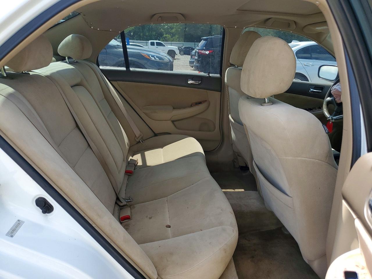 2004 Honda Accord Ex White vin: 1HGCM56664A141893