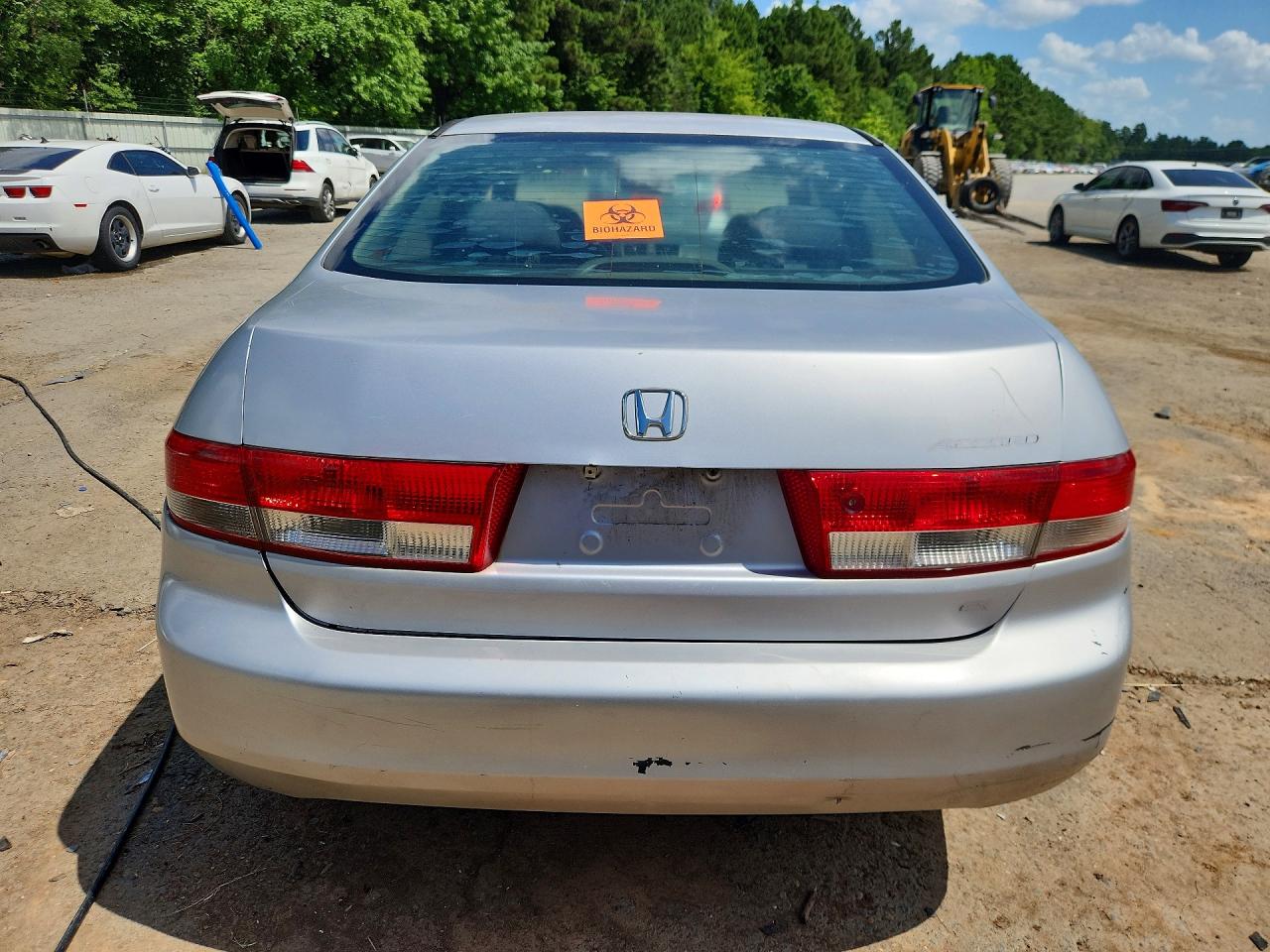 2004 Honda Accord Ex Silver vin: 1HGCM56664A146558