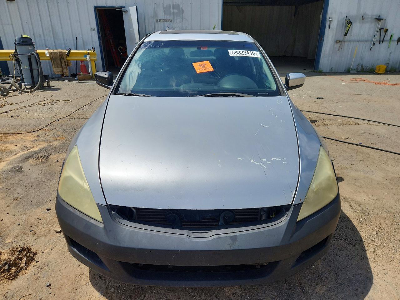 2004 Honda Accord Ex Silver vin: 1HGCM56664A146558