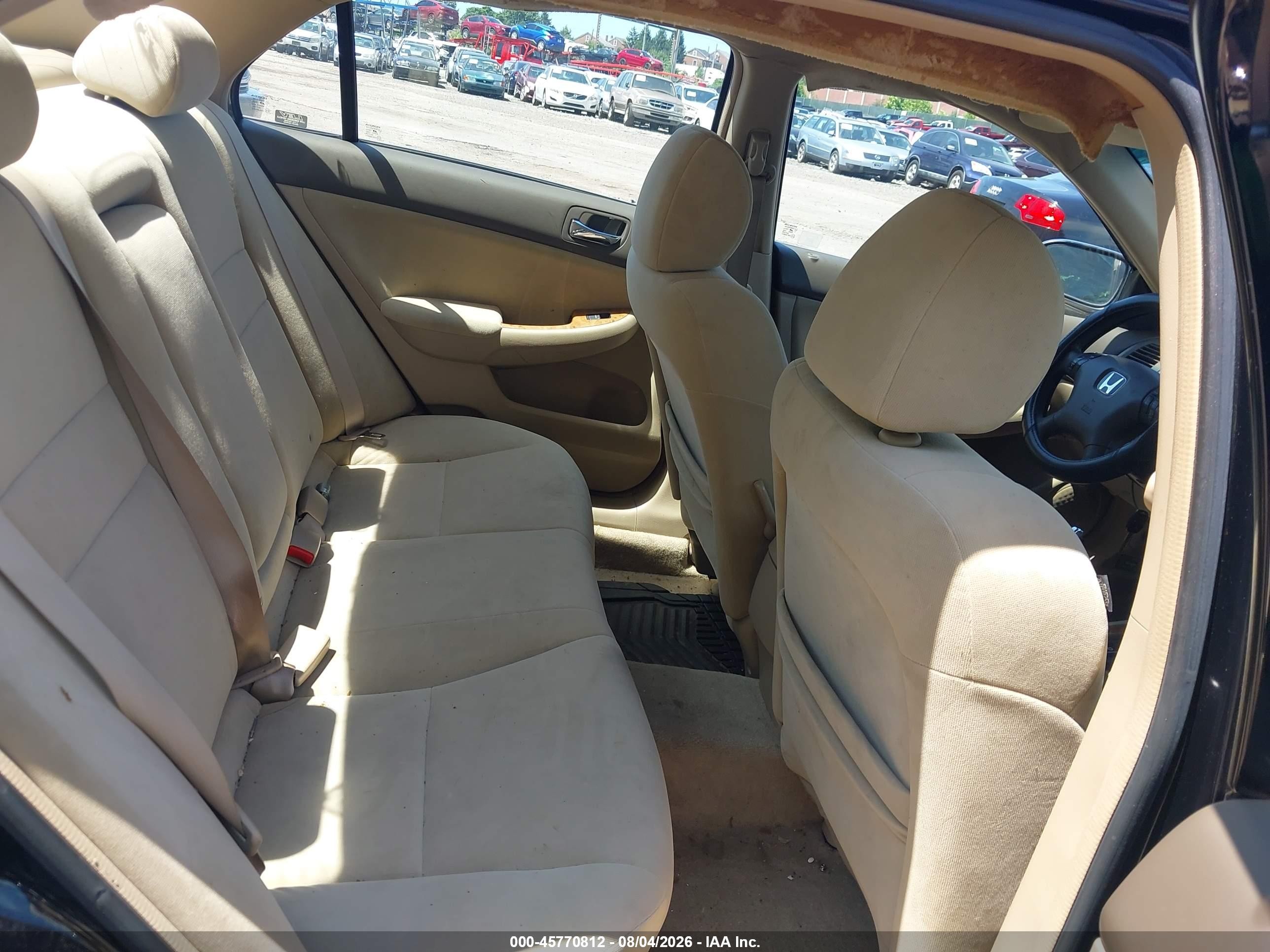 2004 Honda Accord 2.4 Ex Black vin: 1HGCM56664A154756