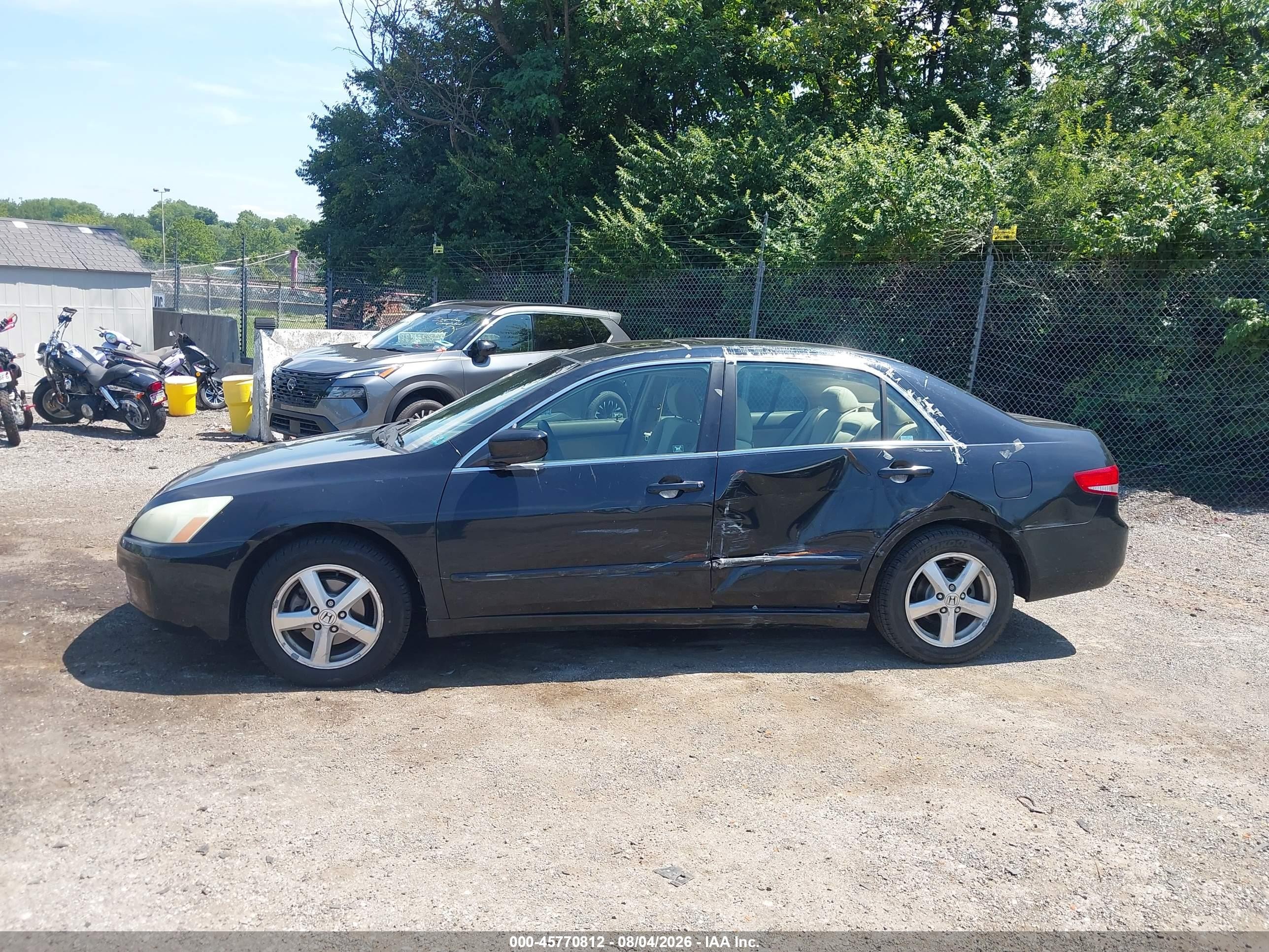 2004 Honda Accord 2.4 Ex Black vin: 1HGCM56664A154756