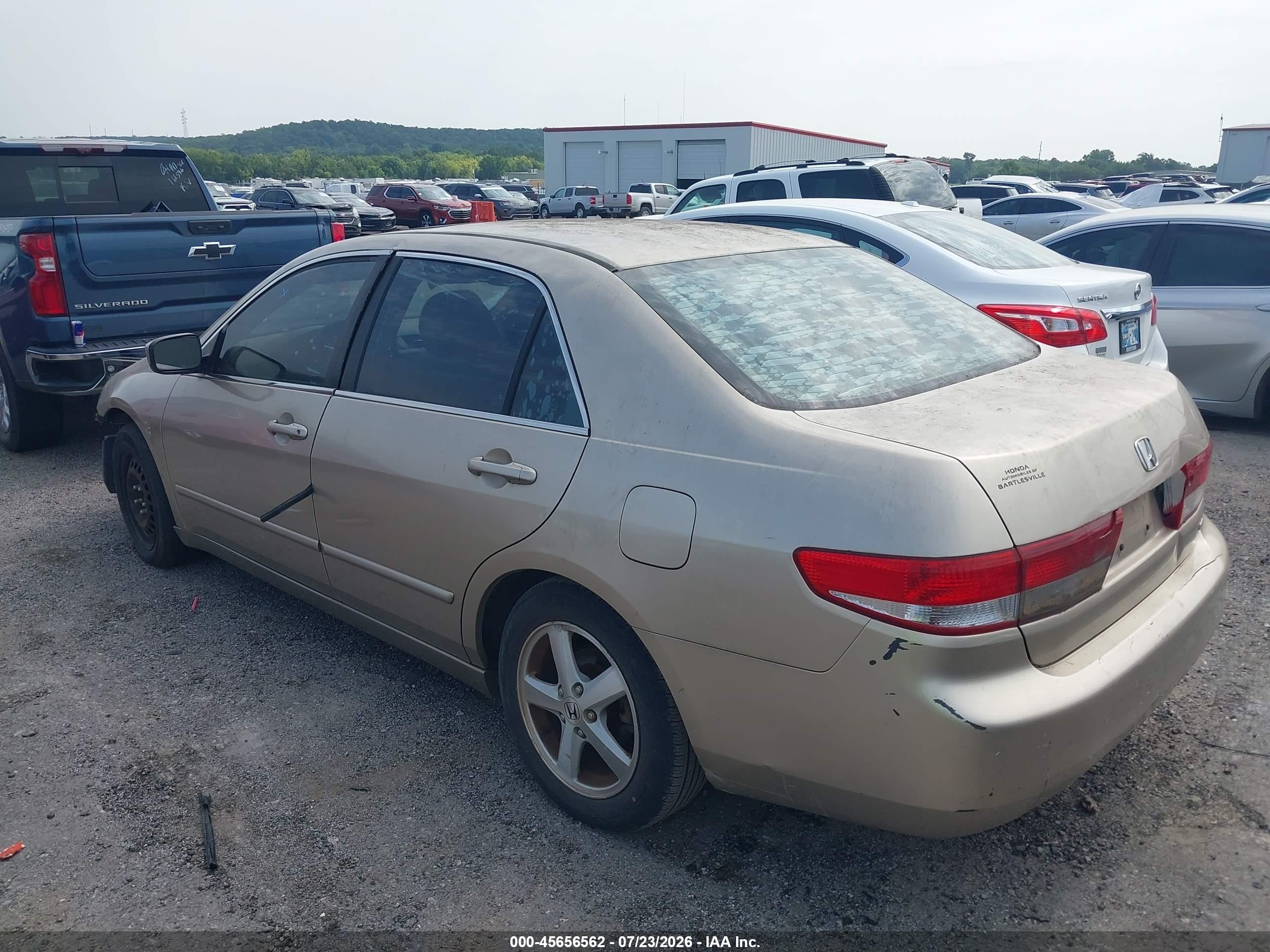 2004 Honda Accord 2.4 Ex Золотой vin: 1HGCM56664A160461