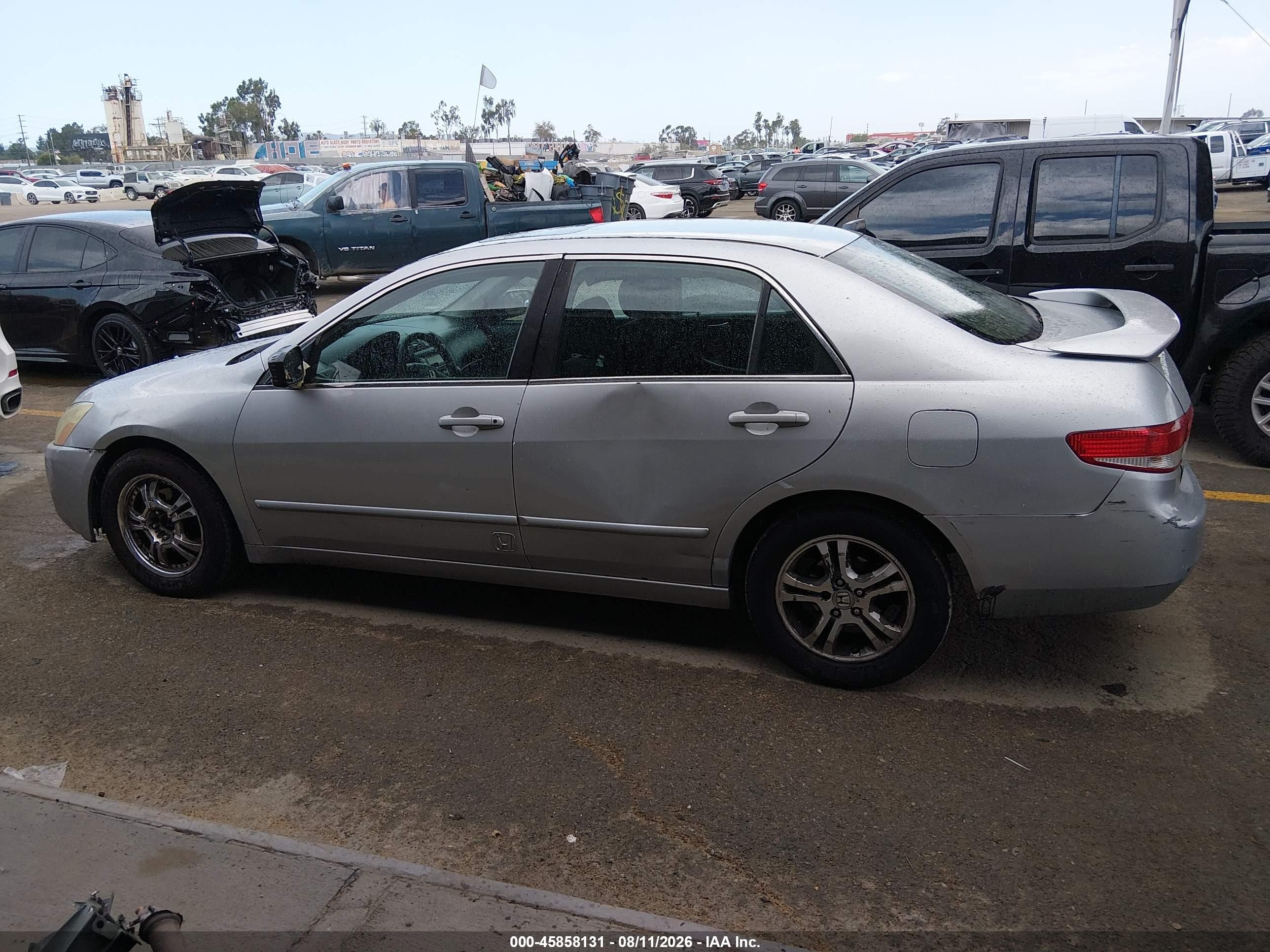 2004 Honda Accord 2.4 Ex Silver vin: 1HGCM56664A172268