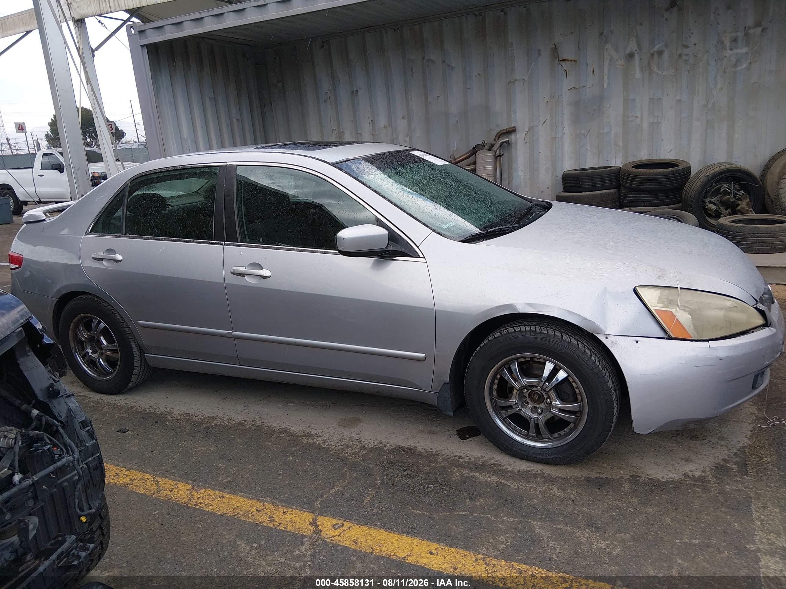 2004 Honda Accord 2.4 Ex Silver vin: 1HGCM56664A172268