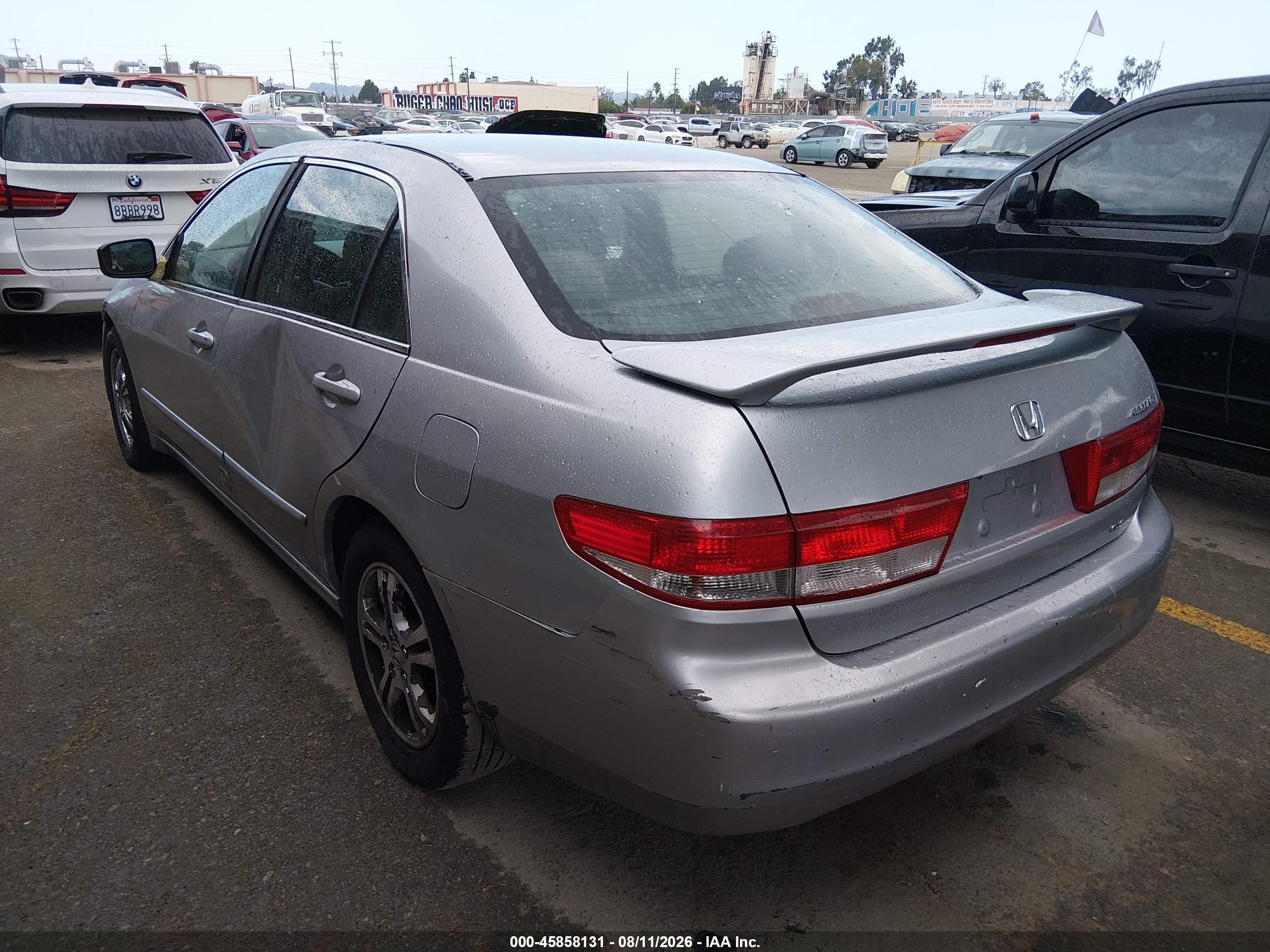 2004 Honda Accord 2.4 Ex Silver vin: 1HGCM56664A172268