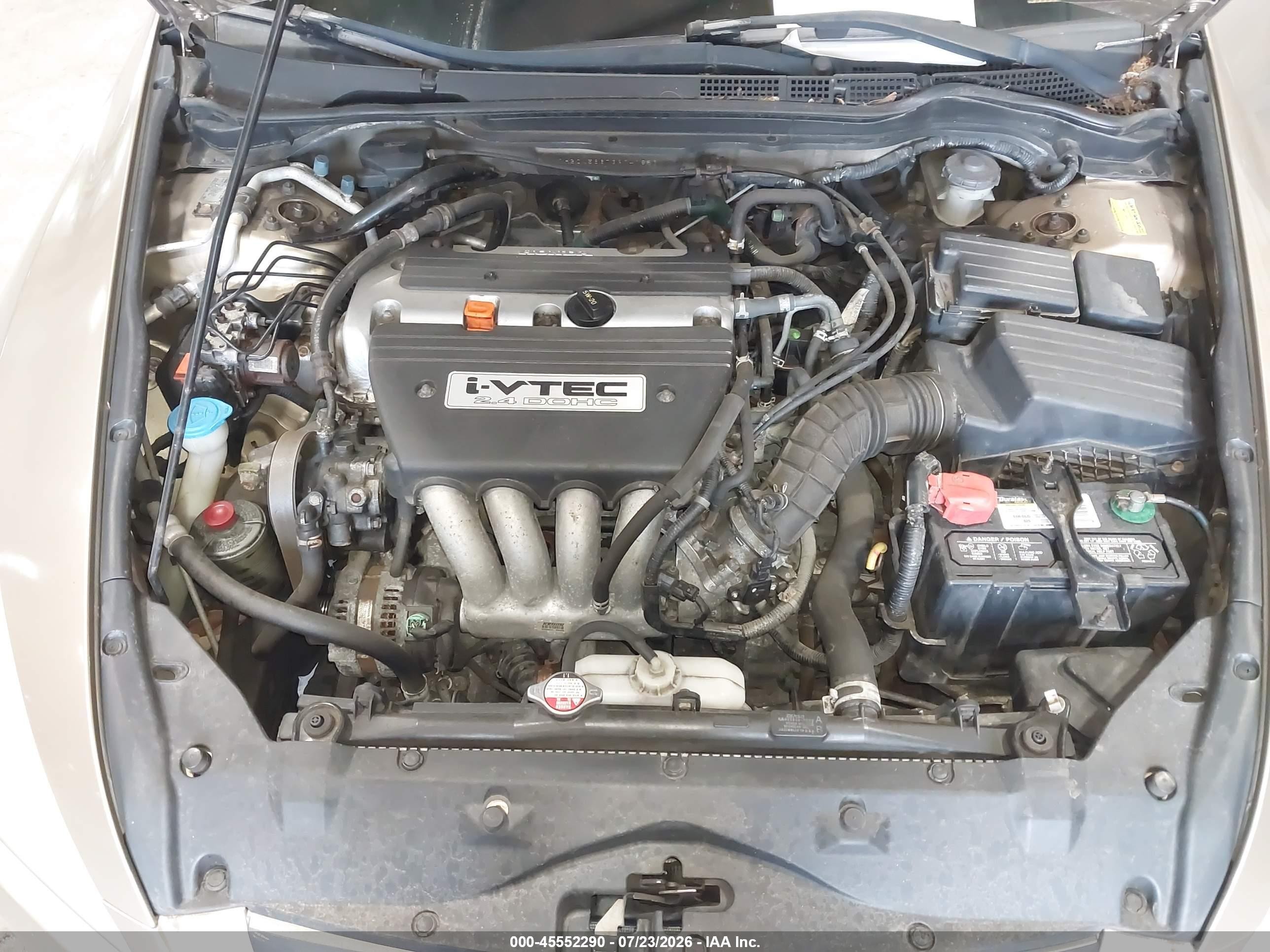 2003 Honda Accord Sdn Ex Золотой vin: 1HGCM56673A041851