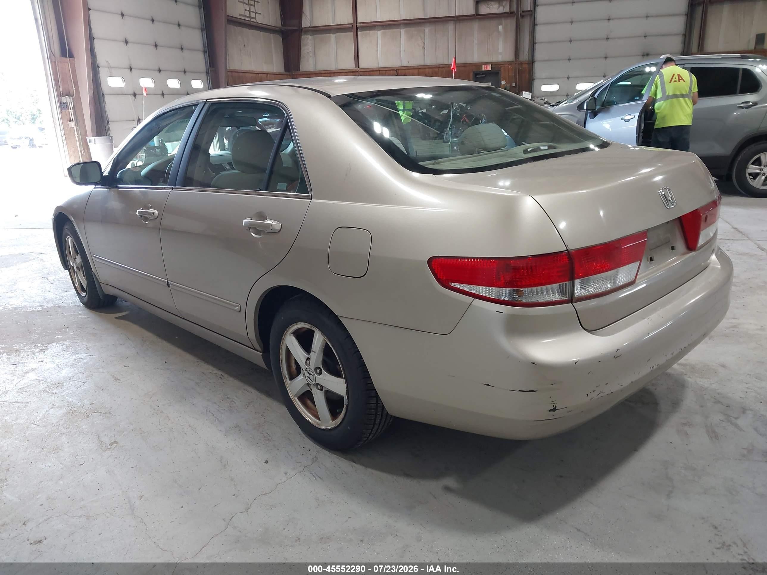 2003 Honda Accord Sdn Ex Золотой vin: 1HGCM56673A041851