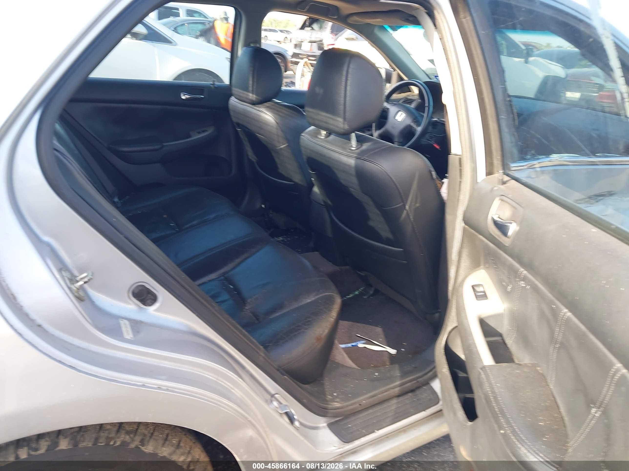 2003 Honda Accord 2.4 Ex Серебряный vin: 1HGCM56673A127841
