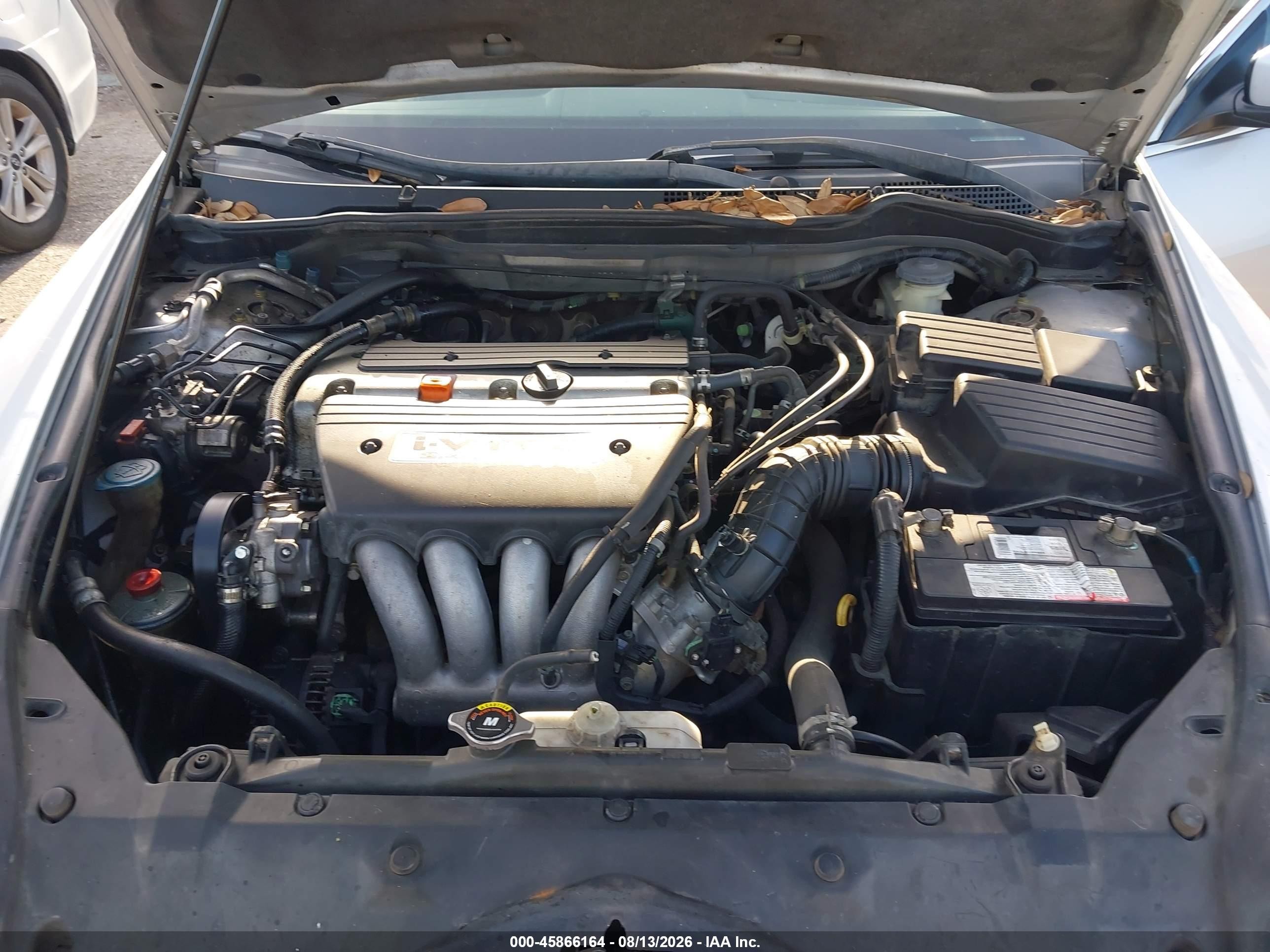 2003 Honda Accord 2.4 Ex Серебряный vin: 1HGCM56673A127841