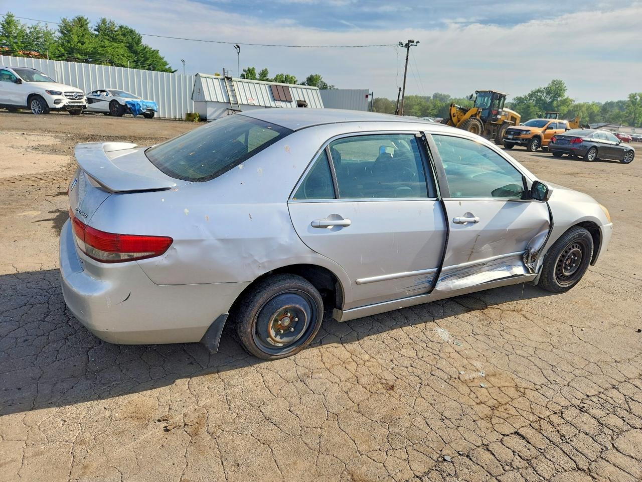 2003 Honda Accord Ex Серебряный vin: 1HGCM56673A139746