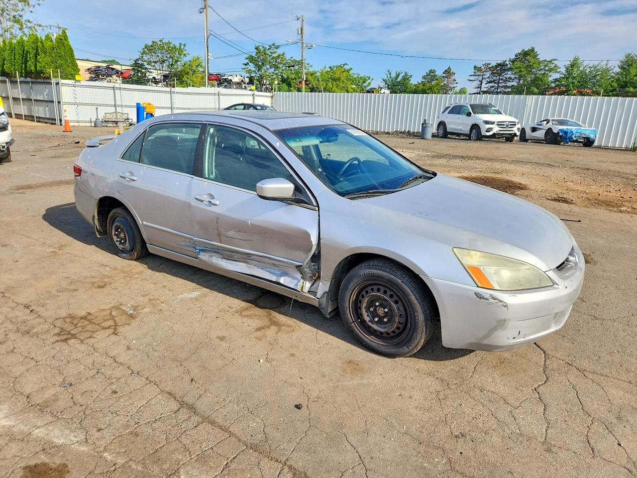 2003 Honda Accord Ex Серебряный vin: 1HGCM56673A139746