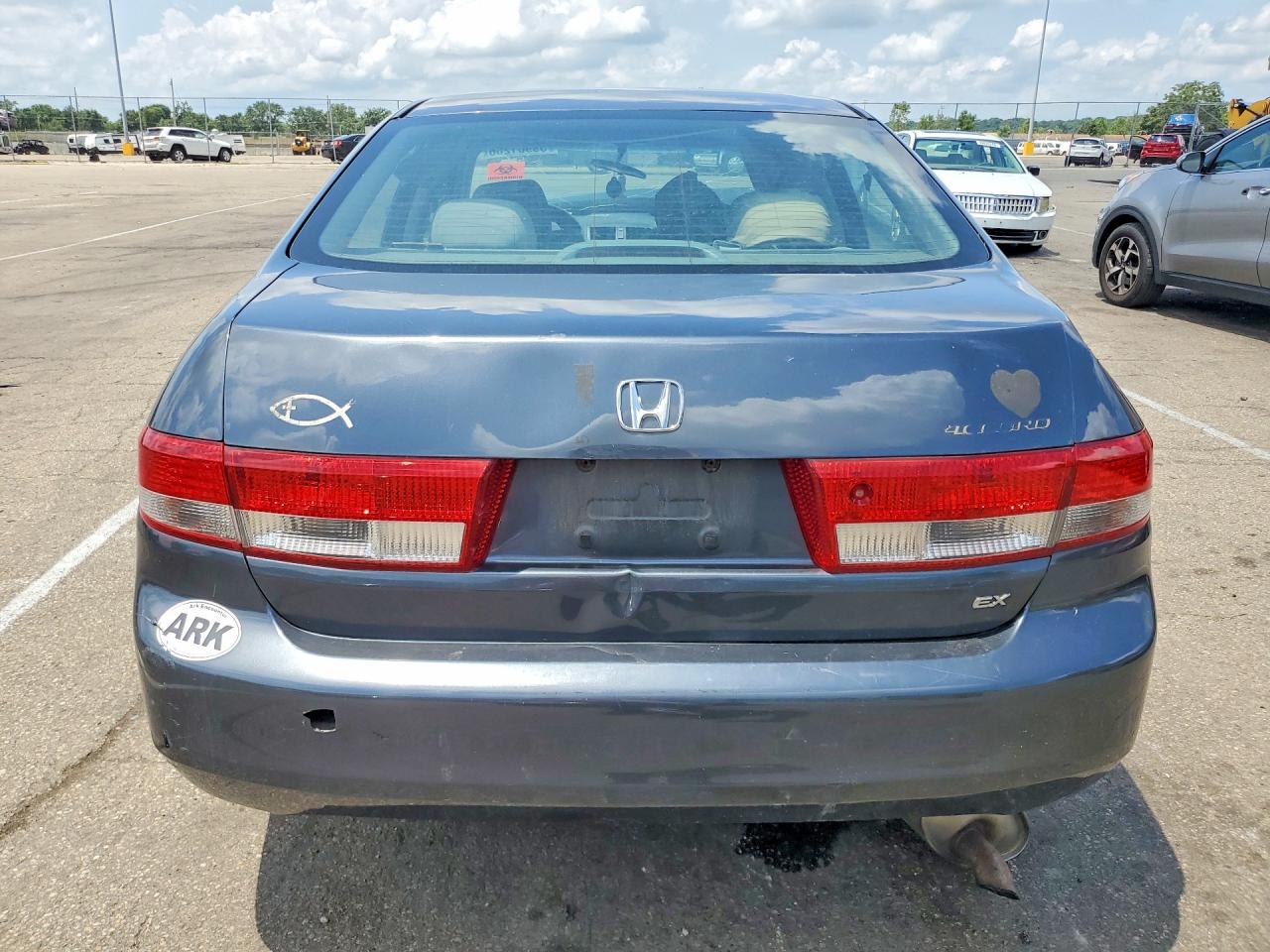 2004 Honda Accord Ex Charcoal vin: 1HGCM56674A049689
