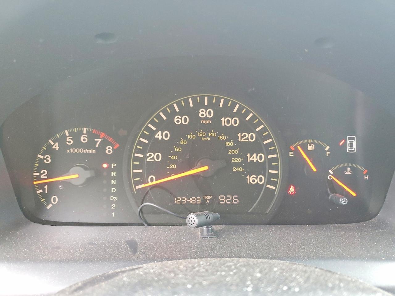 2004 Honda Accord Ex Blue vin: 1HGCM56674A058831
