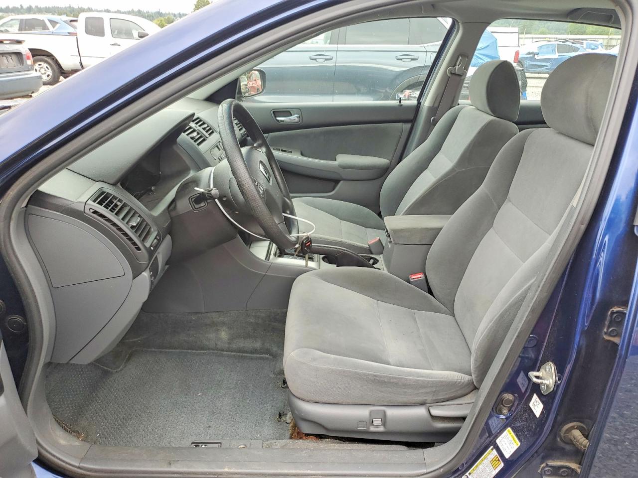 2004 Honda Accord Ex Blue vin: 1HGCM56674A058831
