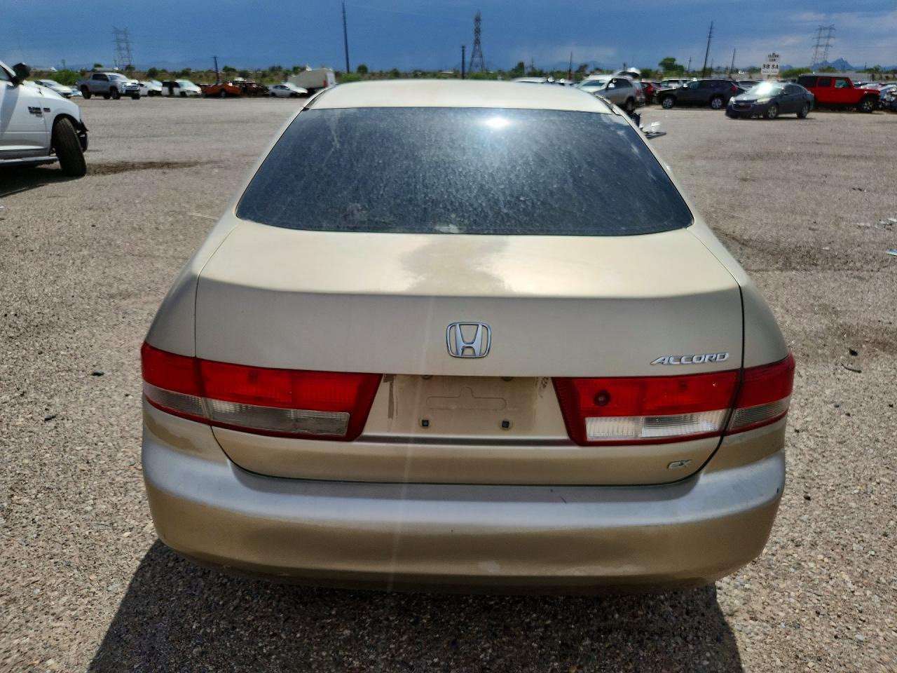 2004 Honda Accord Ex Tan vin: 1HGCM56674A096561
