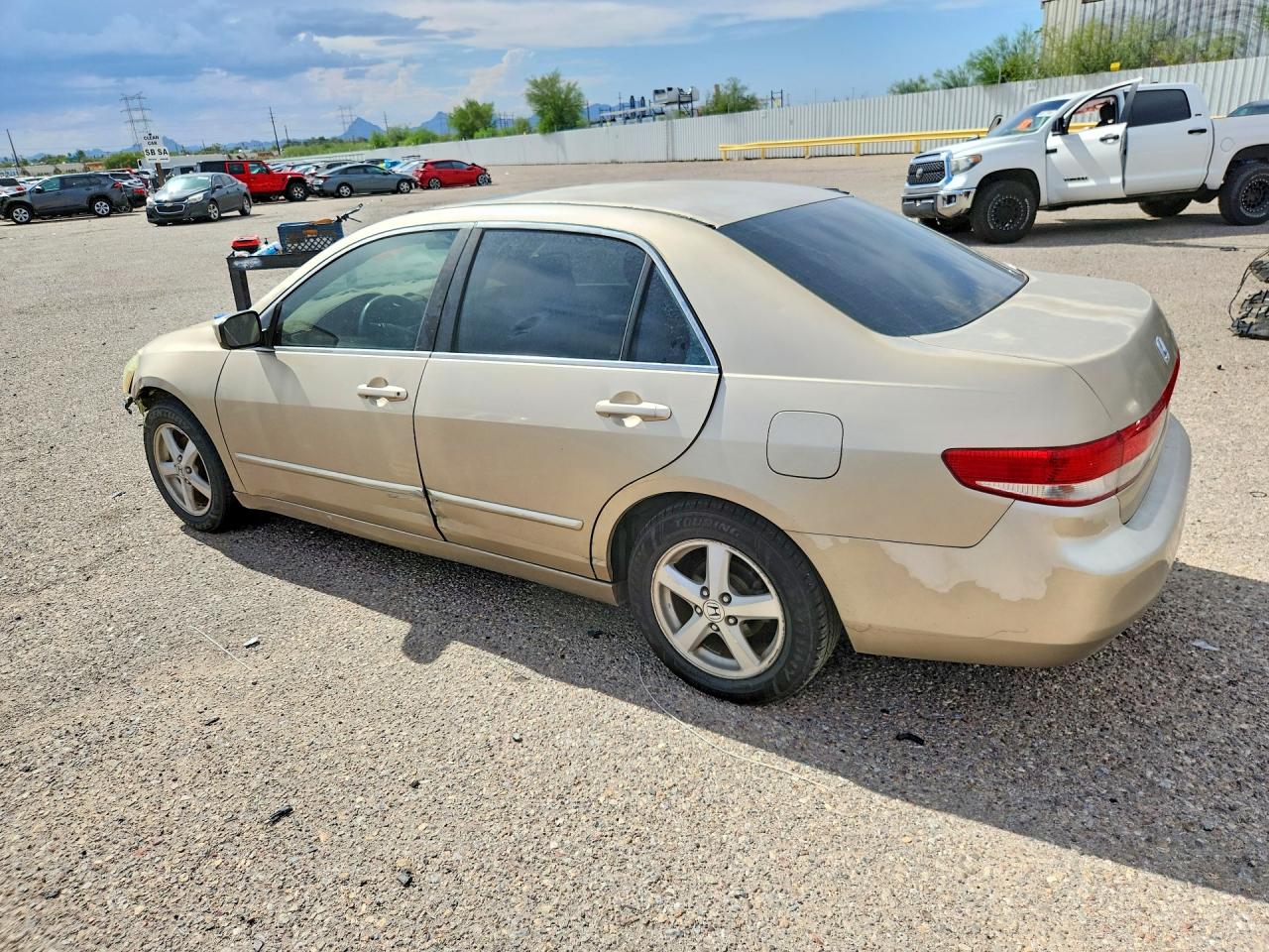 2004 Honda Accord Ex Tan vin: 1HGCM56674A096561