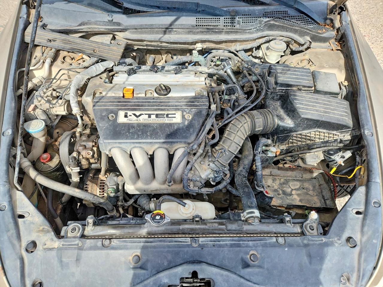 2004 Honda Accord Ex Tan vin: 1HGCM56674A096561