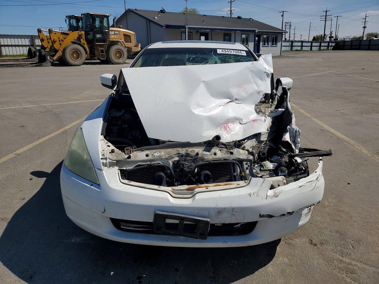 2004 Honda Accord Ex Белый vin: 1HGCM56674A107669