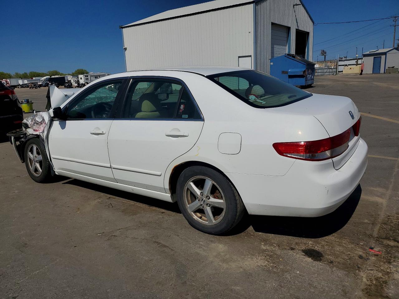 2004 Honda Accord Ex Белый vin: 1HGCM56674A107669