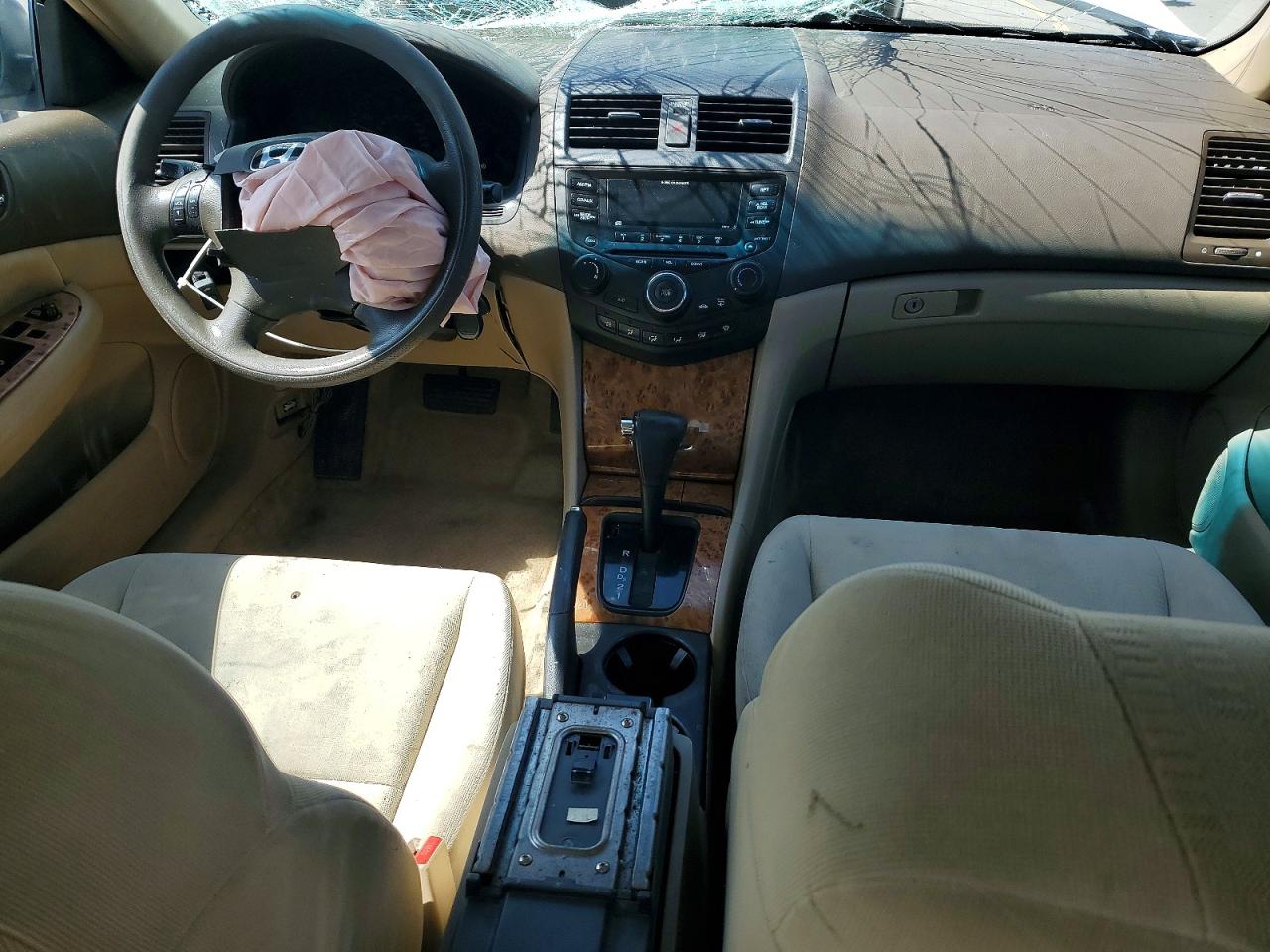 2004 Honda Accord Ex Белый vin: 1HGCM56674A107669