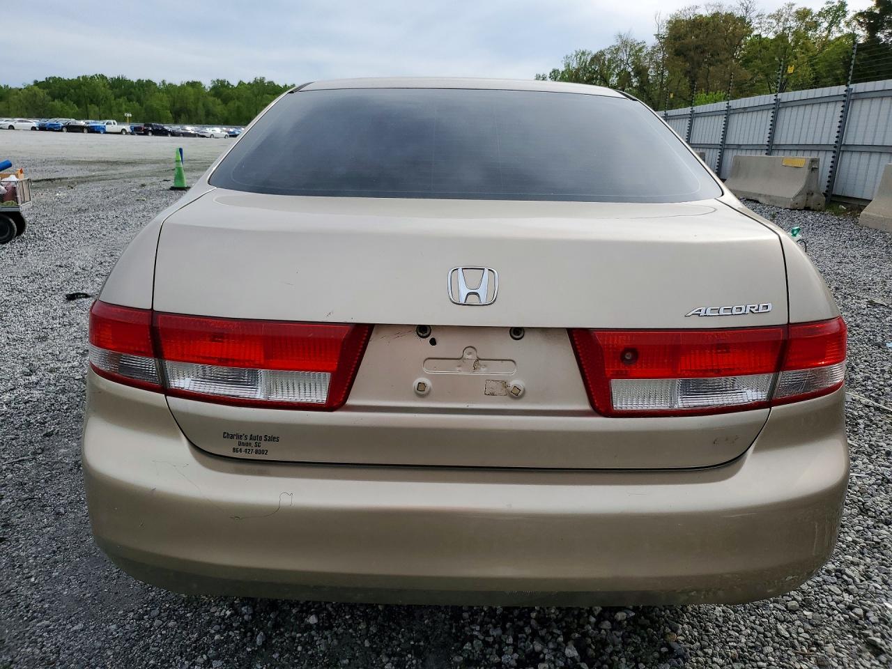 2003 Honda Accord Ex Золотой vin: 1HGCM56683A008017