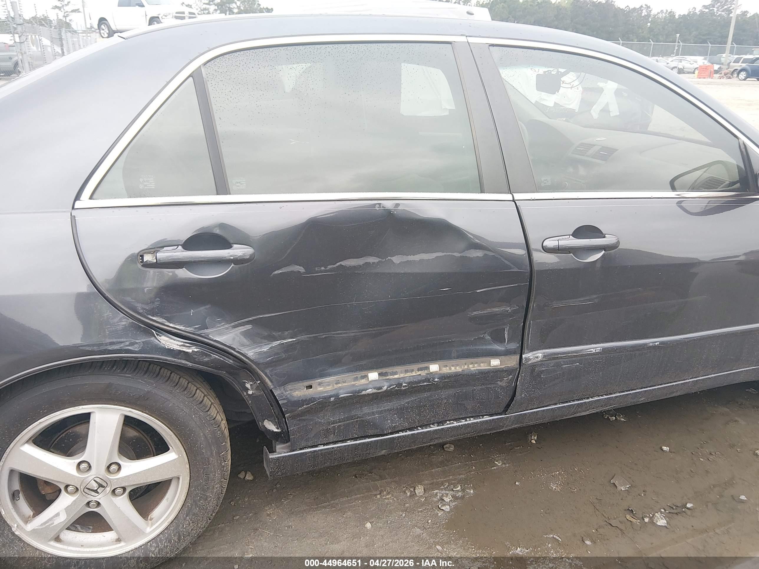 2003 Honda Accord 2.4 Ex Gray vin: 1HGCM56683A092596
