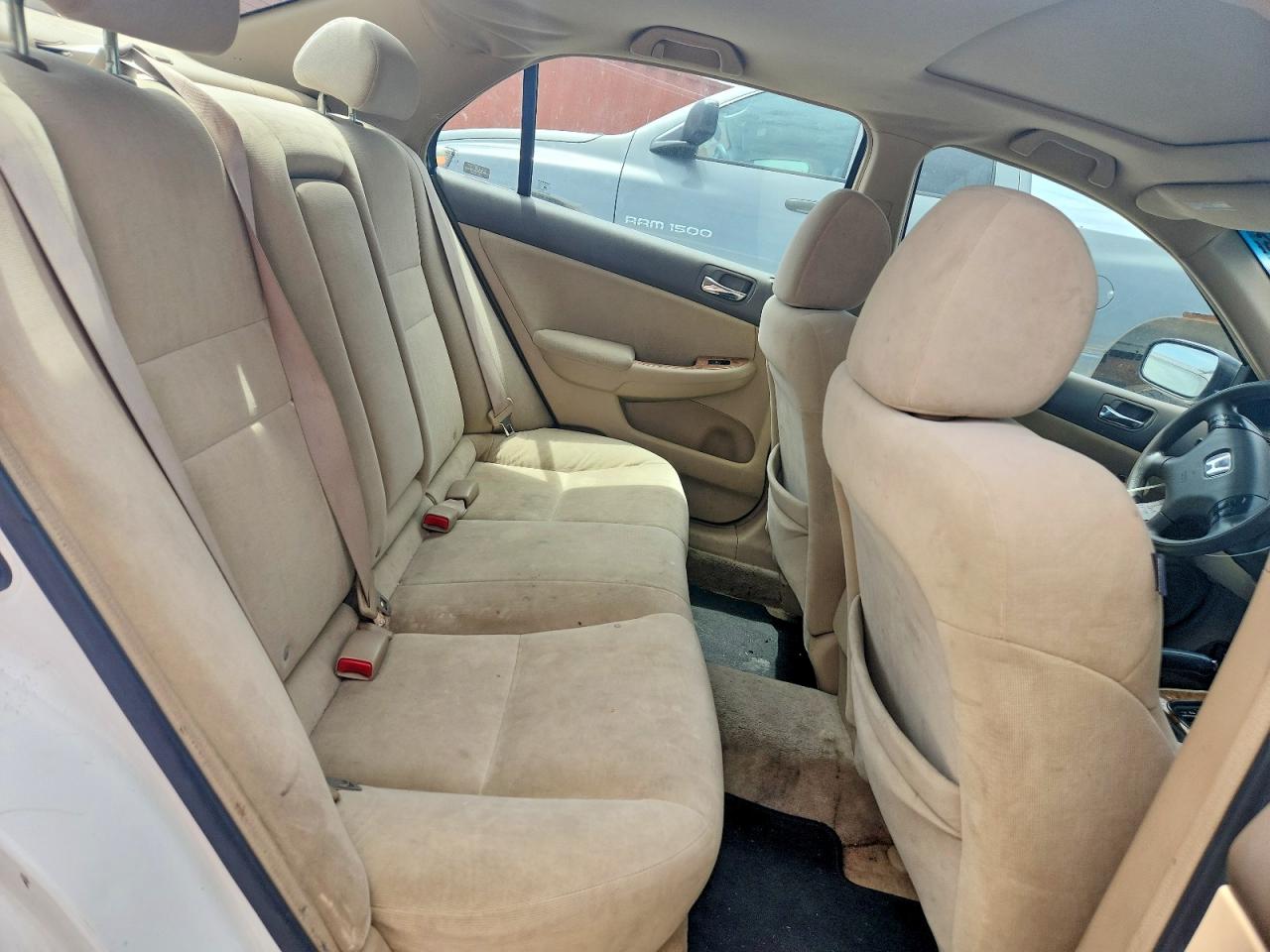2003 Honda Accord Ex White vin: 1HGCM56683A103869