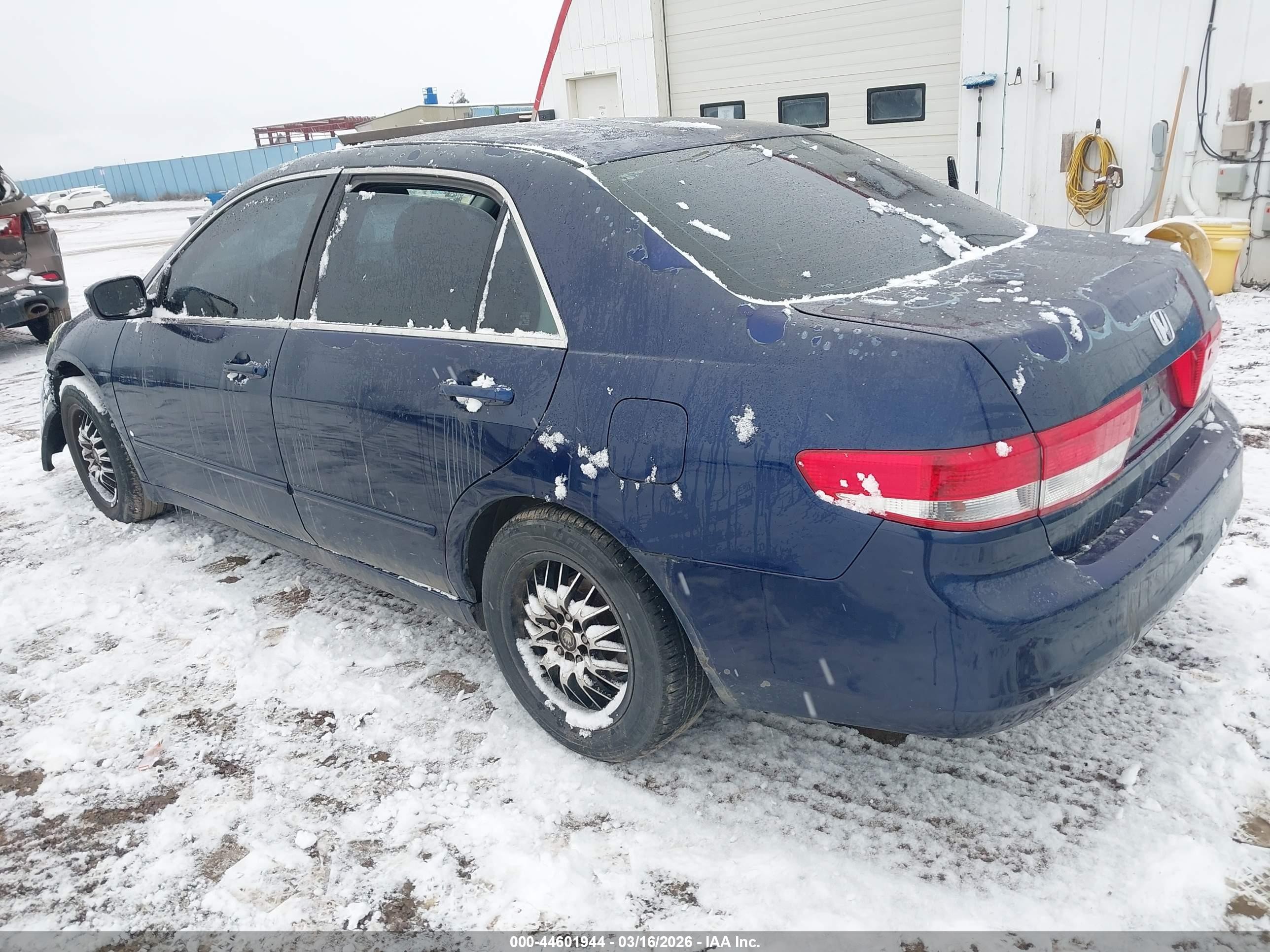 2003 Honda Accord 2.4 Ex Blue vin: 1HGCM56683A141442