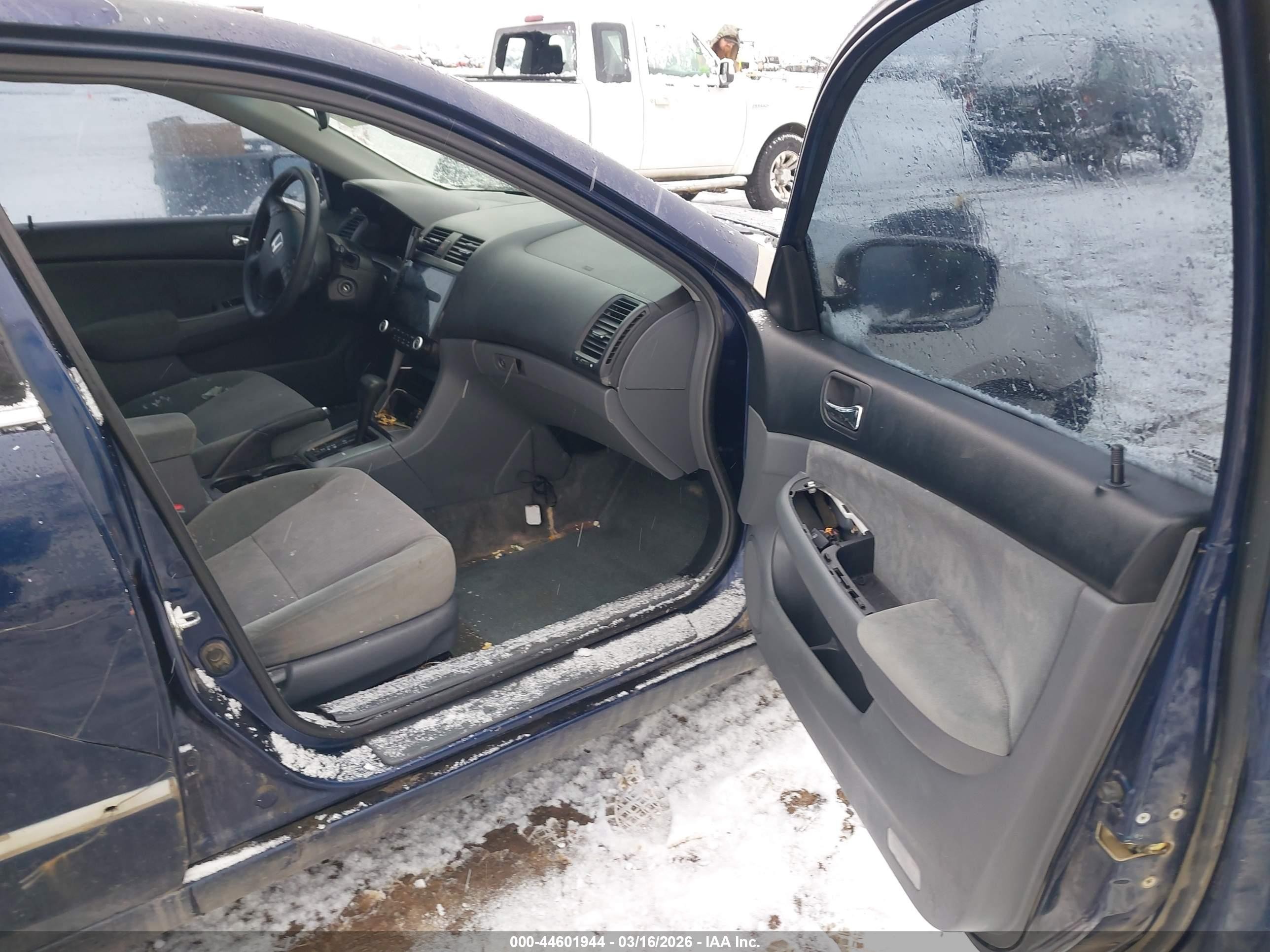 2003 Honda Accord 2.4 Ex Blue vin: 1HGCM56683A141442