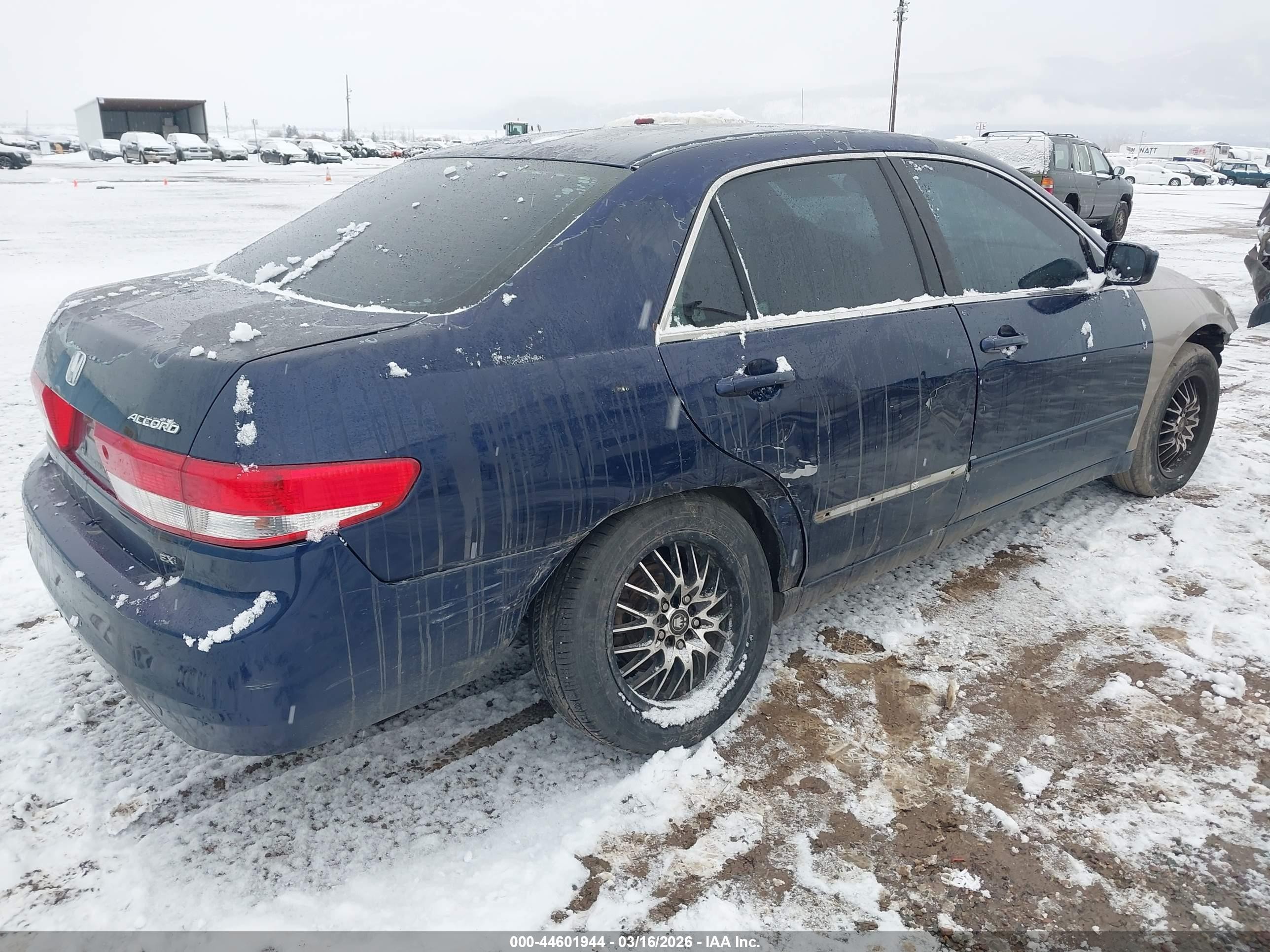2003 Honda Accord 2.4 Ex Blue vin: 1HGCM56683A141442