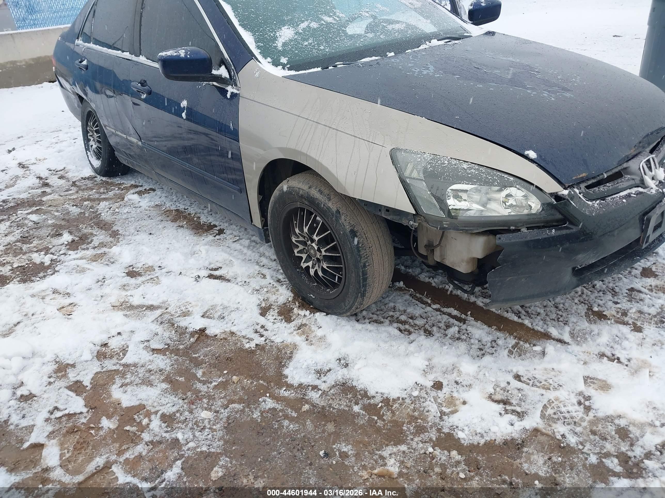 2003 Honda Accord 2.4 Ex Blue vin: 1HGCM56683A141442
