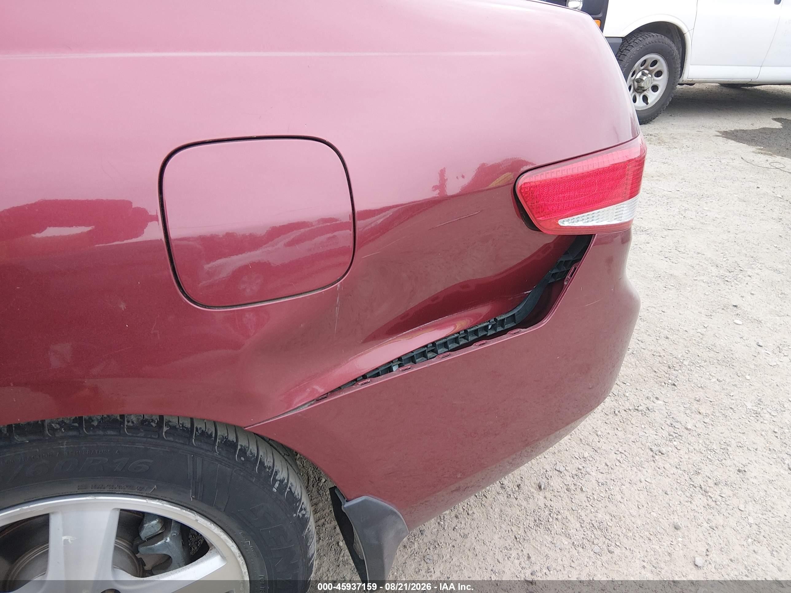 2003 Honda Accord 2.4 Ex Красный vin: 1HGCM56683A814021