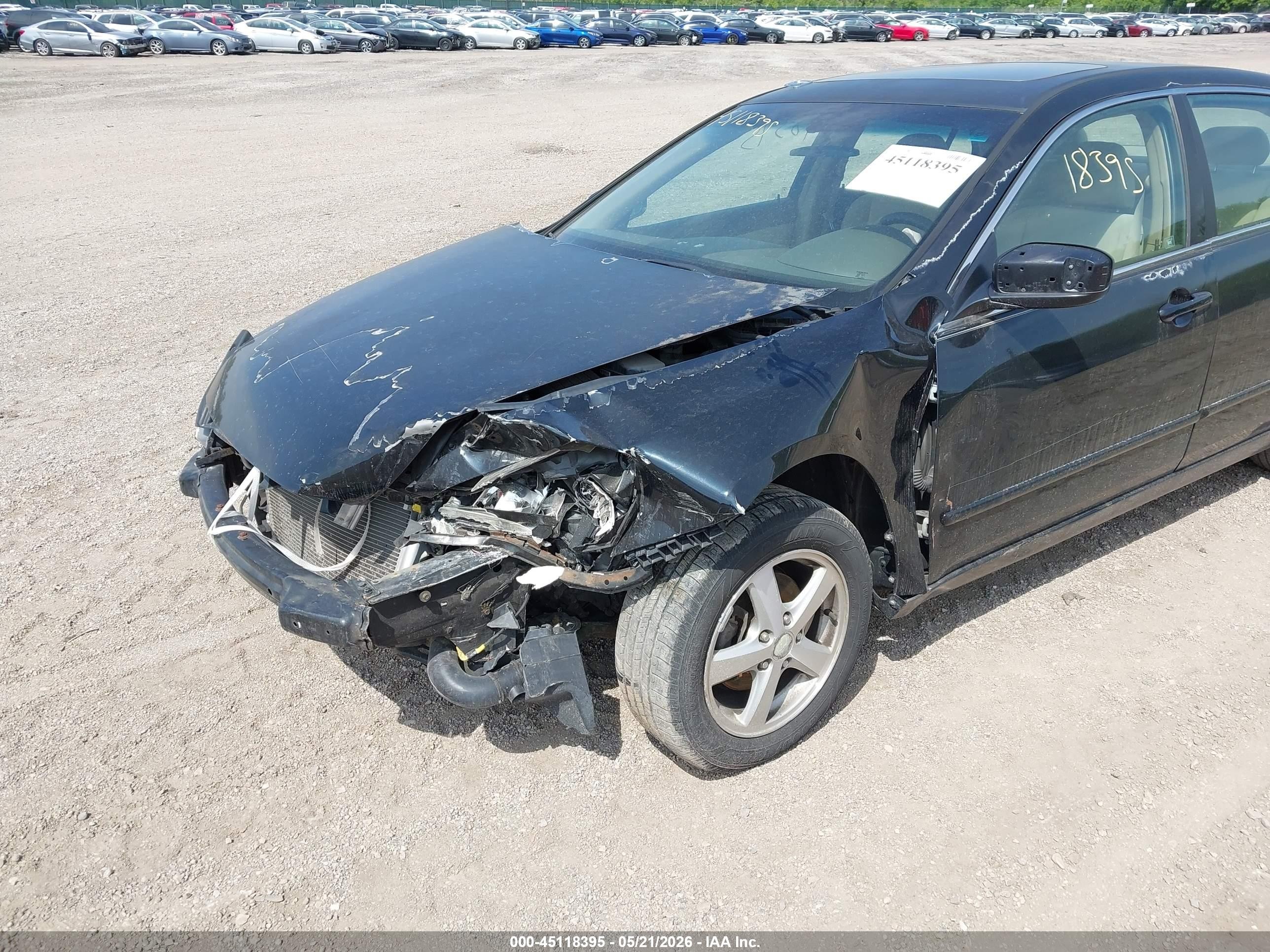 2004 Honda Accord 2.4 Ex Black vin: 1HGCM56684A147971