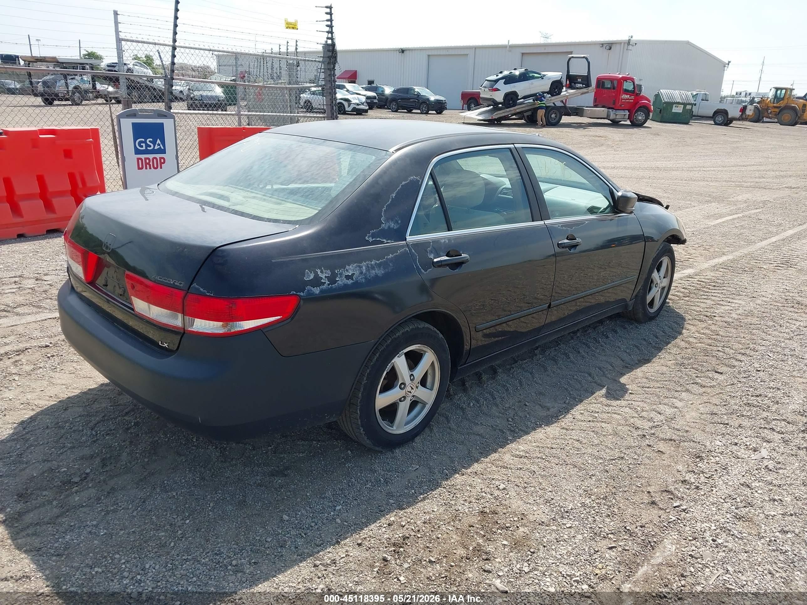 2004 Honda Accord 2.4 Ex Black vin: 1HGCM56684A147971