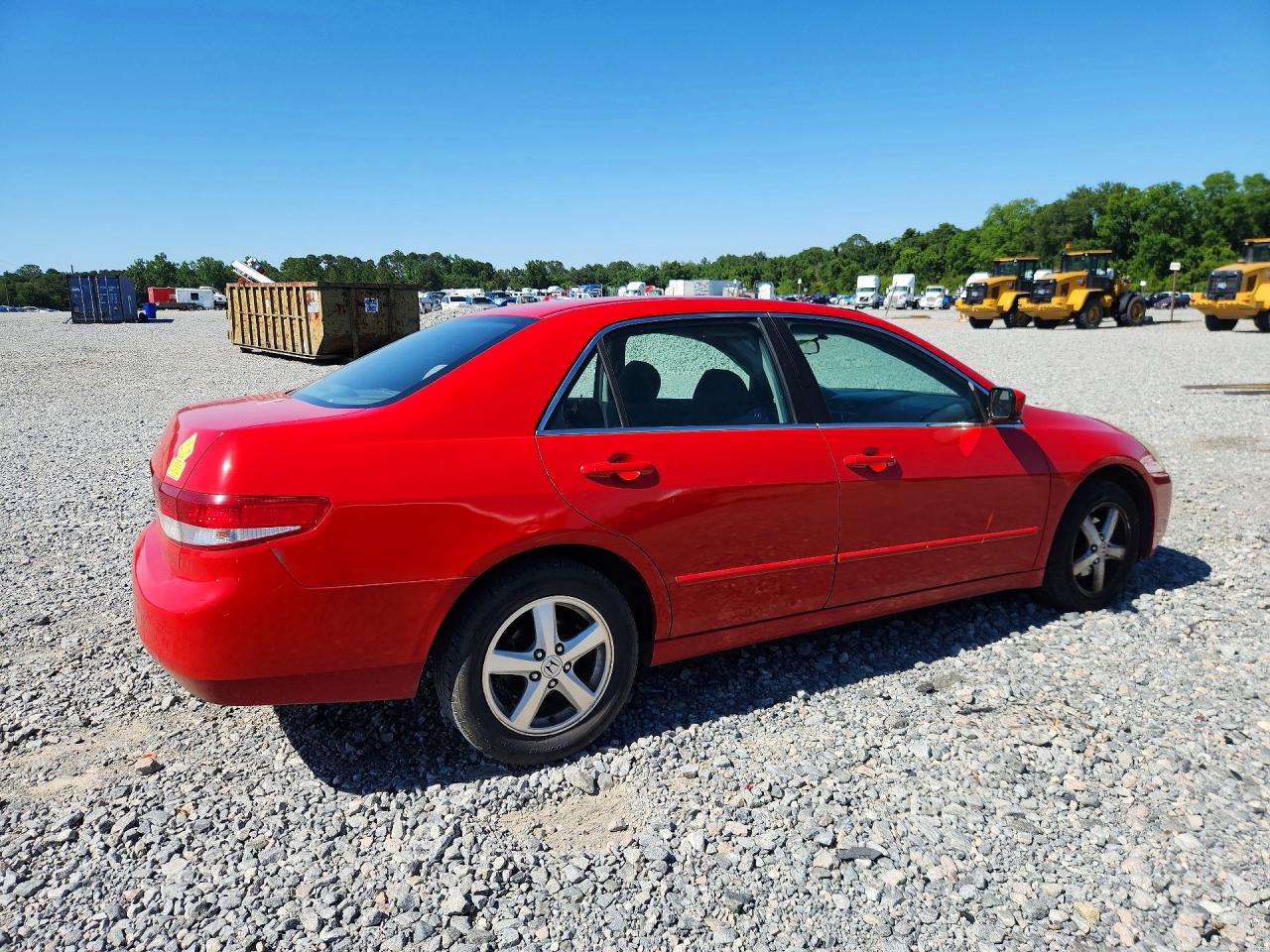 2004 Honda Accord Ex Red vin: 1HGCM56684A159490