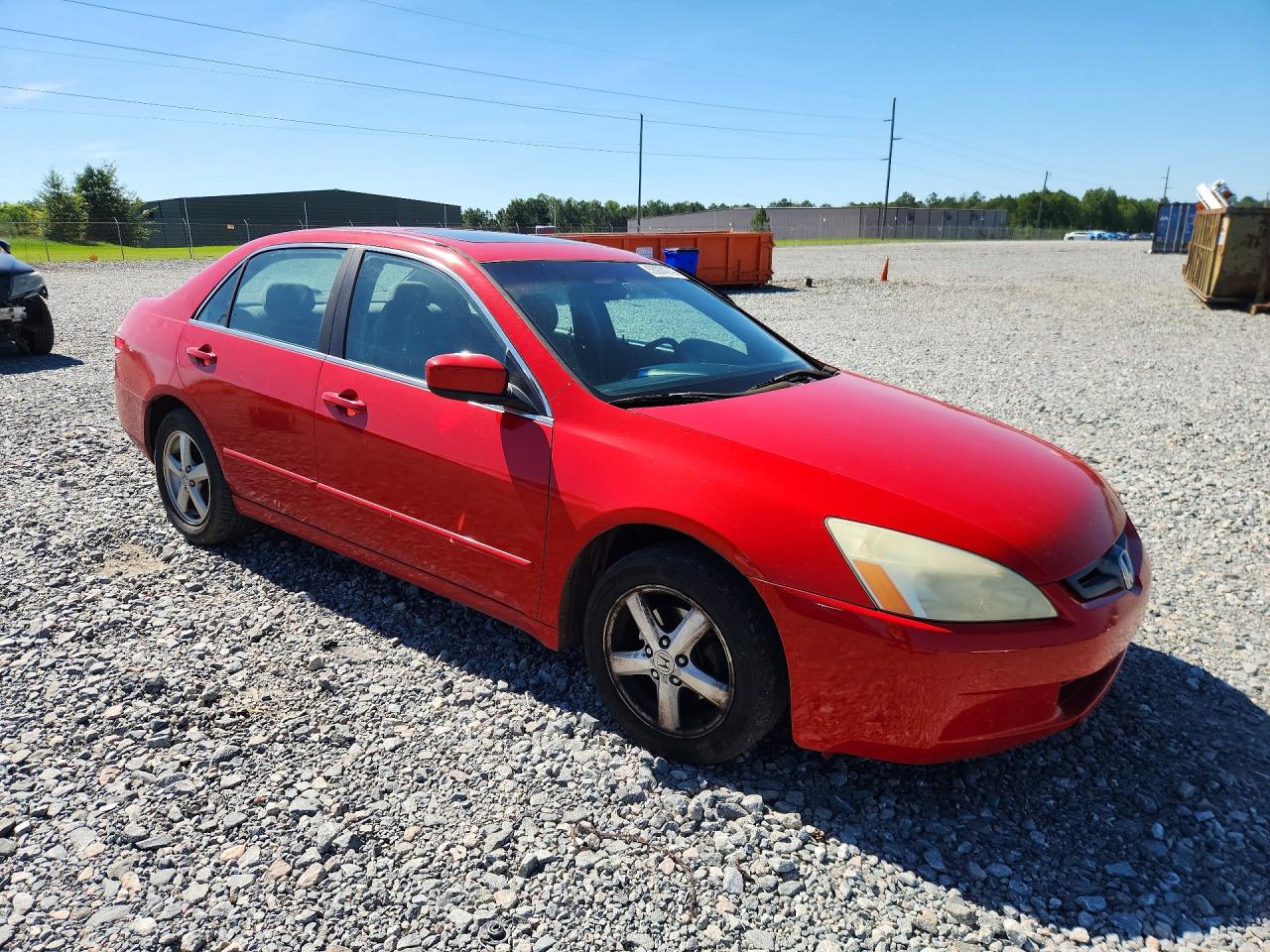 2004 Honda Accord Ex Red vin: 1HGCM56684A159490