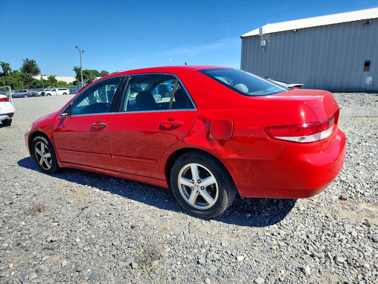 2004 Honda Accord Ex Red vin: 1HGCM56684A159490