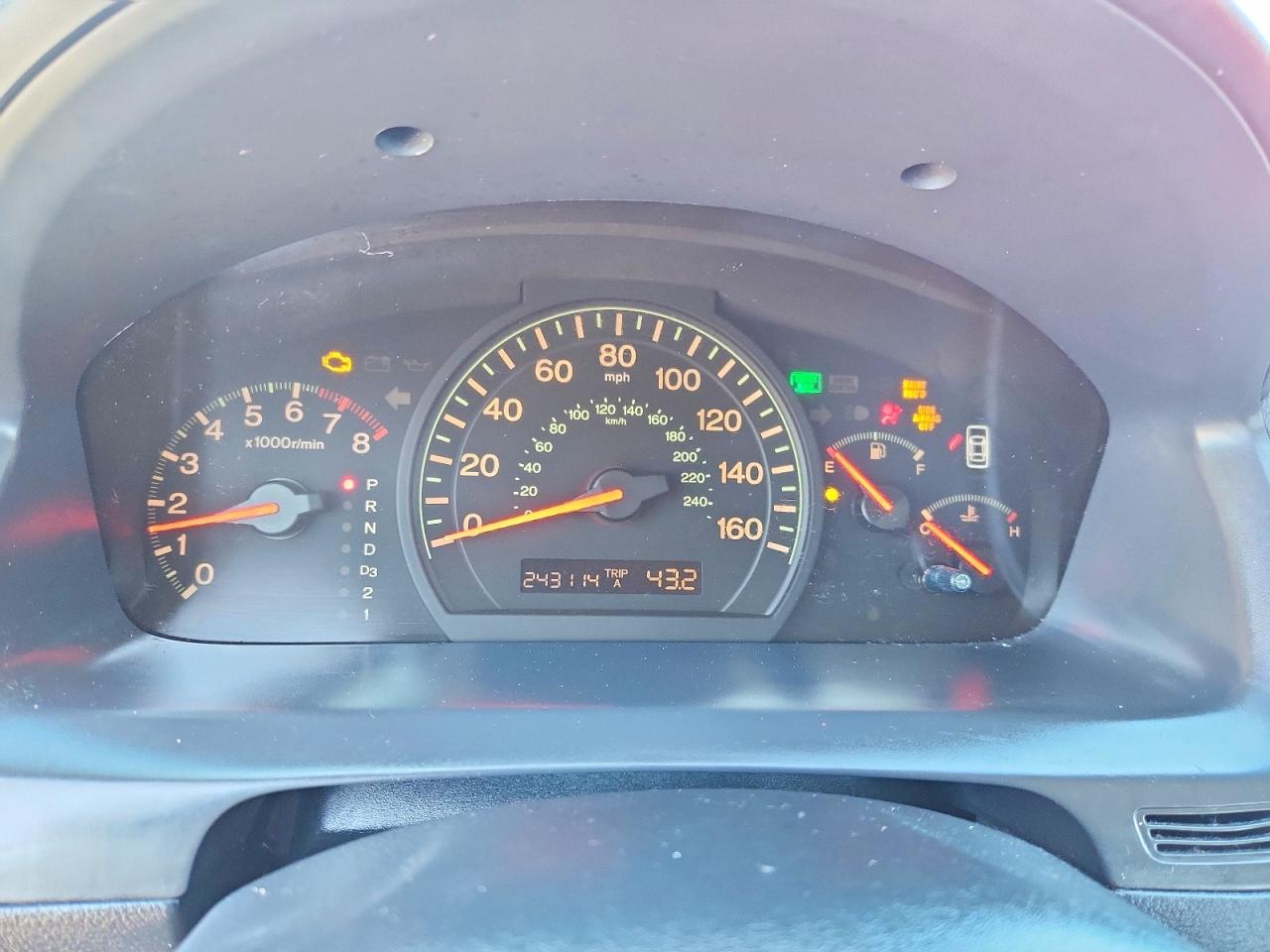 2004 Honda Accord Ex Red vin: 1HGCM56684A159490