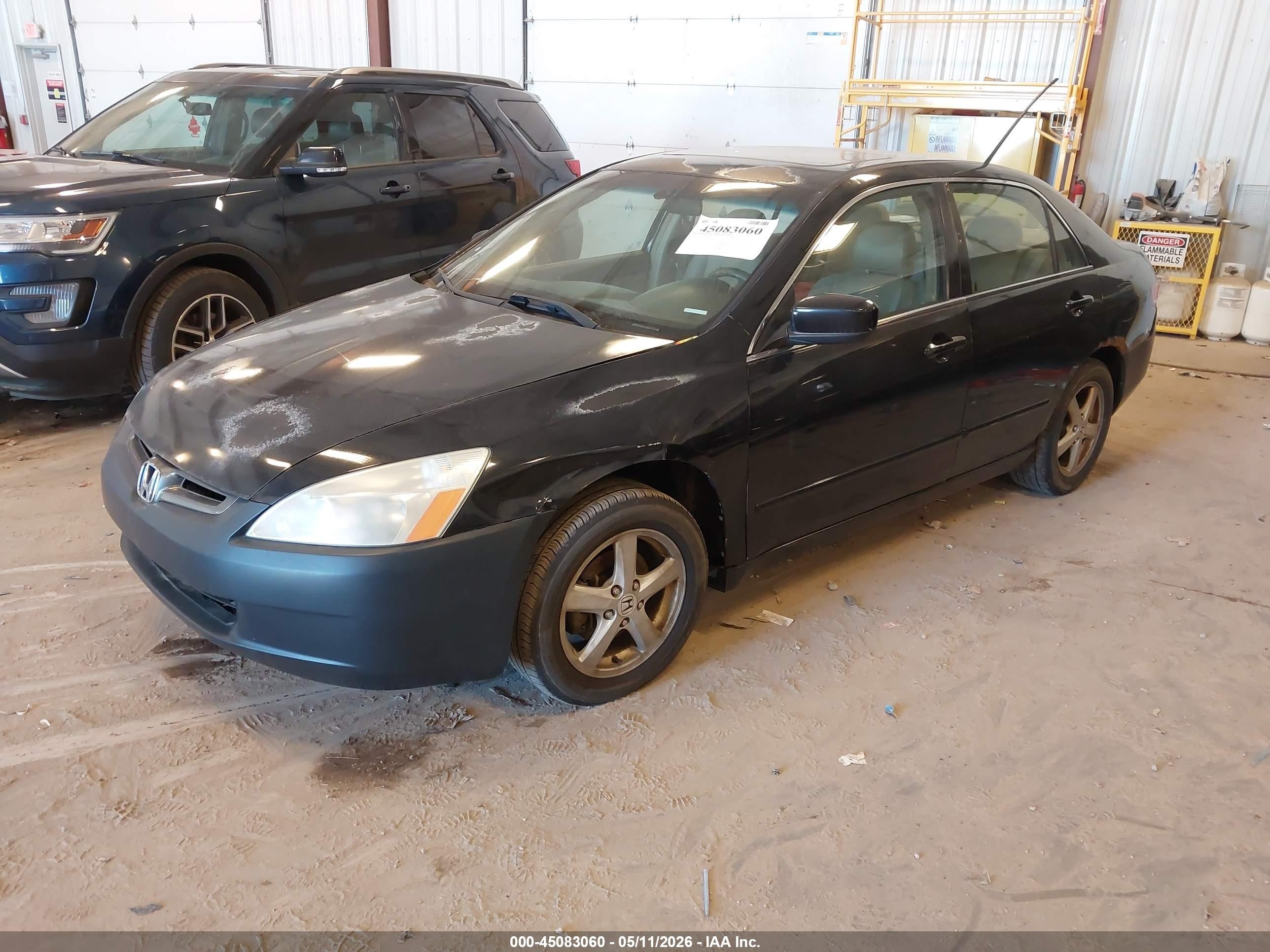 2003 Honda Accord 2.4 Ex Black vin: 1HGCM56693A008642