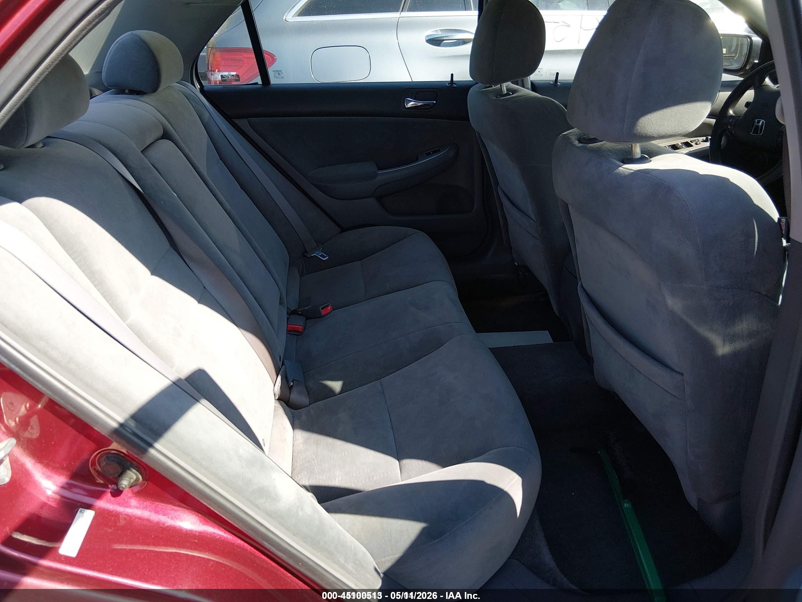 2003 Honda Accord 2.4 Ex Красный vin: 1HGCM56693A016403