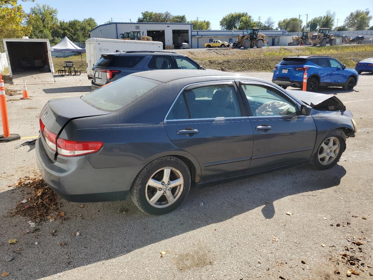2003 Honda Accord Ex Blue vin: 1HGCM56693A032472