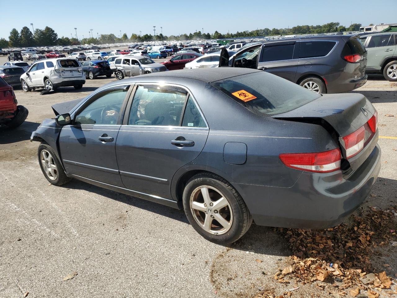 2003 Honda Accord Ex Blue vin: 1HGCM56693A032472