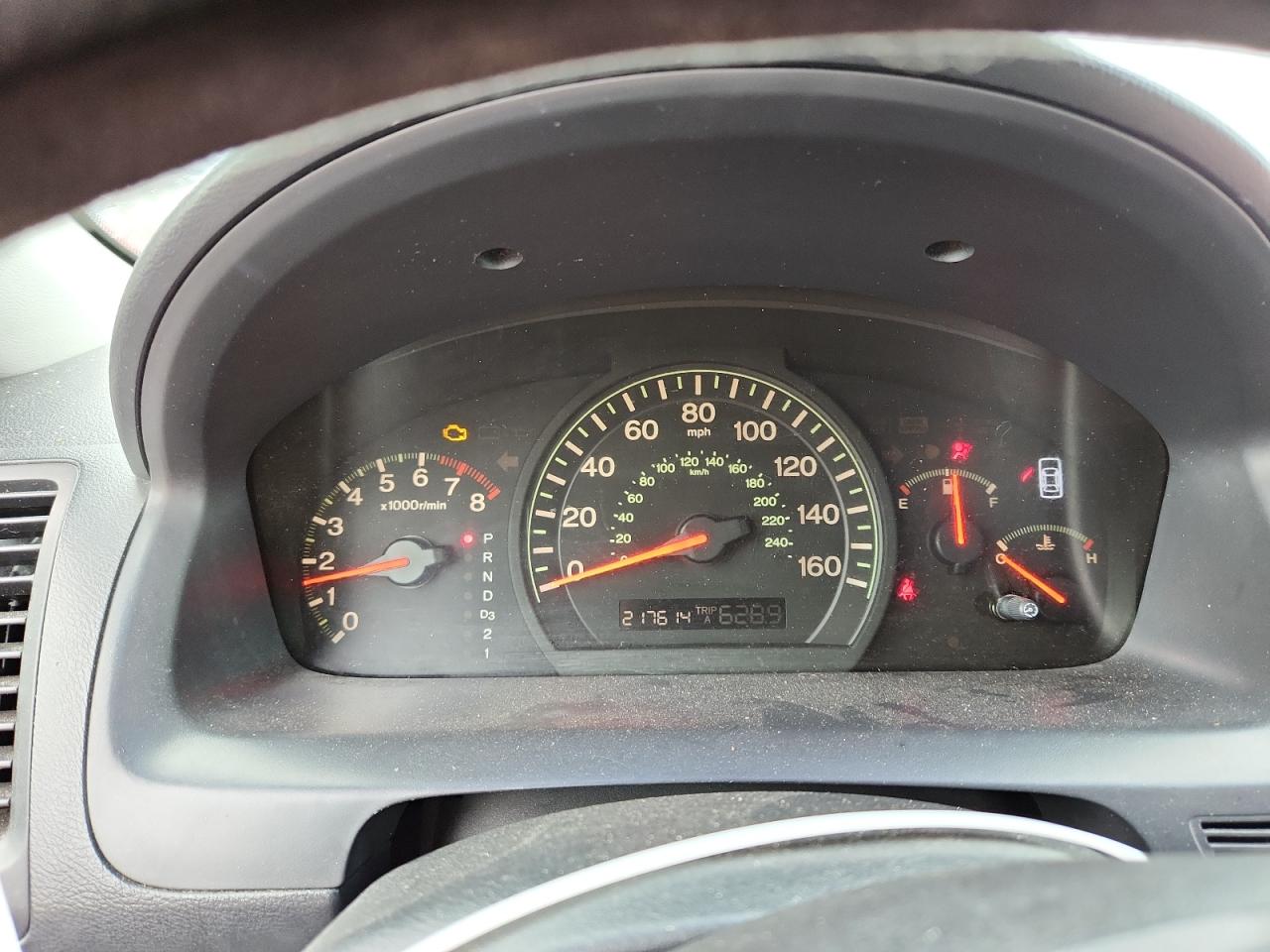 2003 Honda Accord Ex Silver vin: 1HGCM56693A052740