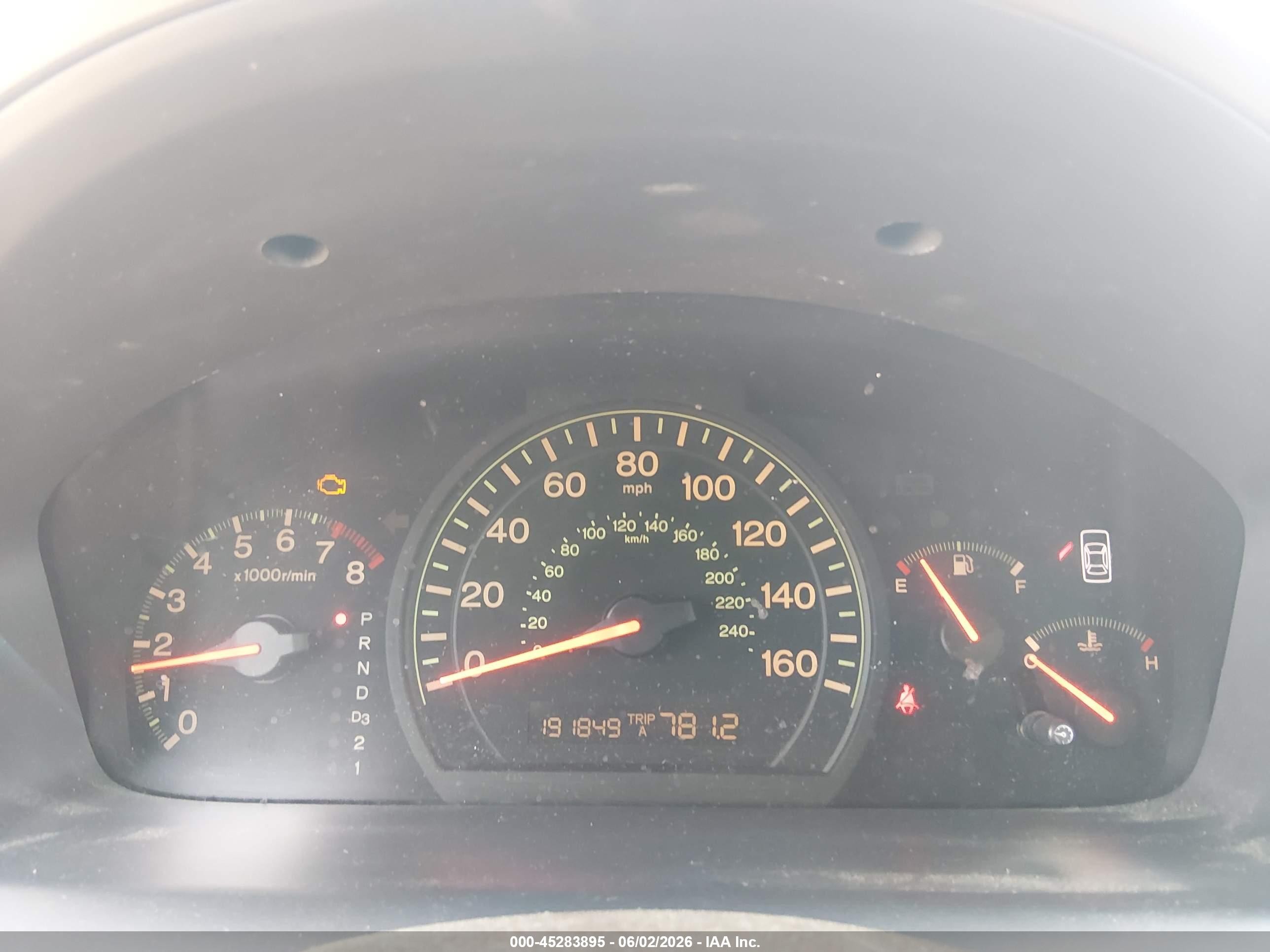 2003 Honda Accord 2.4 Ex Tan vin: 1HGCM56693A053595