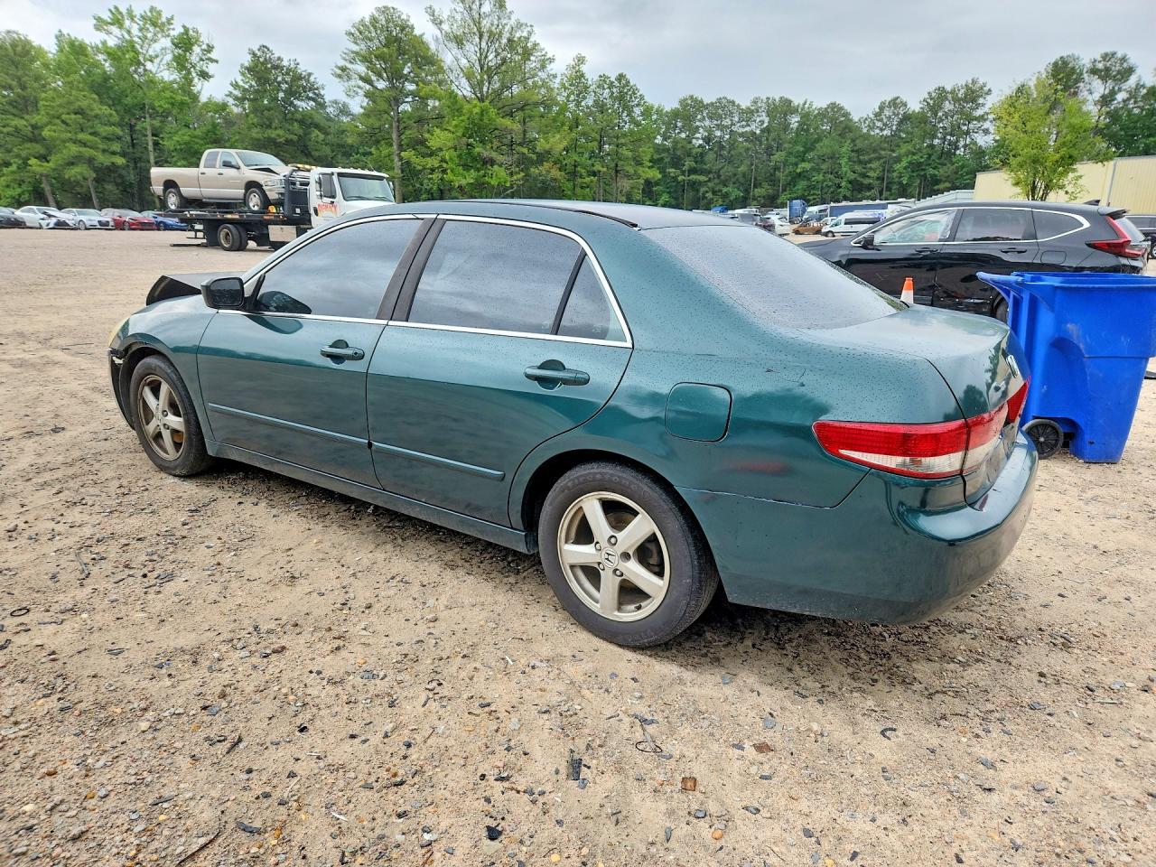 2003 Honda Accord Ex Teal vin: 1HGCM56693A067111