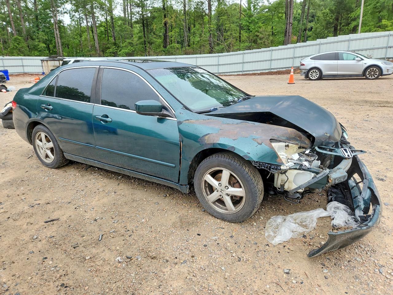 2003 Honda Accord Ex Teal vin: 1HGCM56693A067111