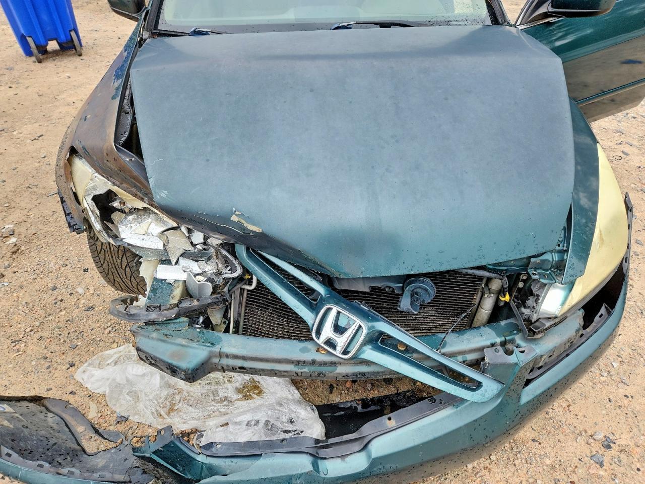 2003 Honda Accord Ex Teal vin: 1HGCM56693A067111