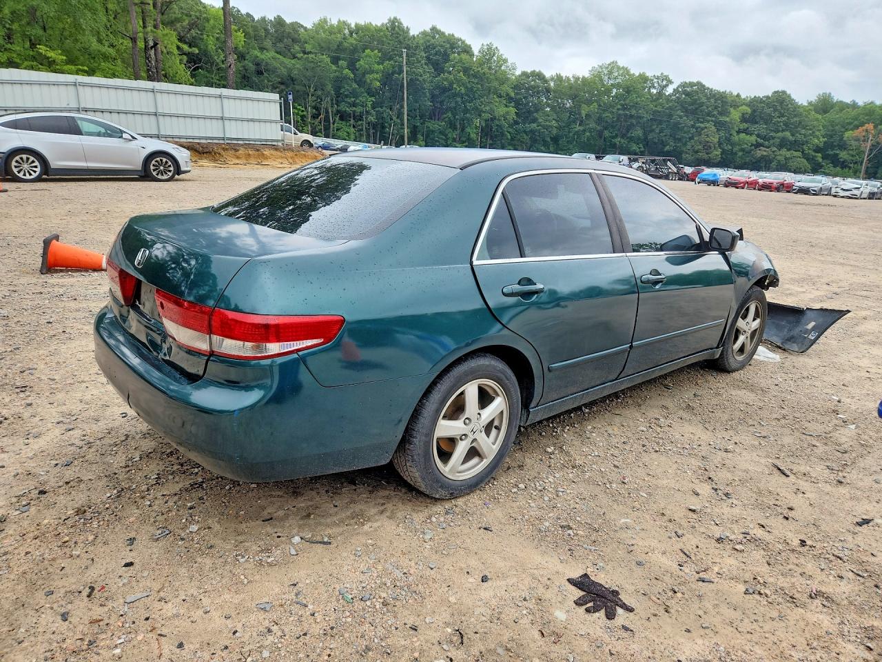 2003 Honda Accord Ex Teal vin: 1HGCM56693A067111