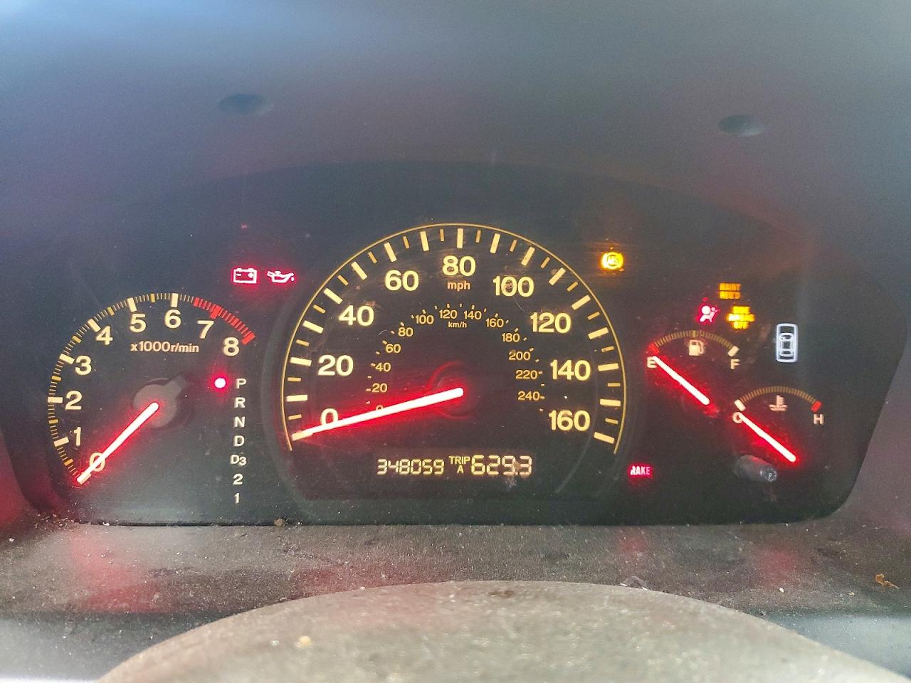 2003 Honda Accord Ex Gold vin: 1HGCM56693A100124